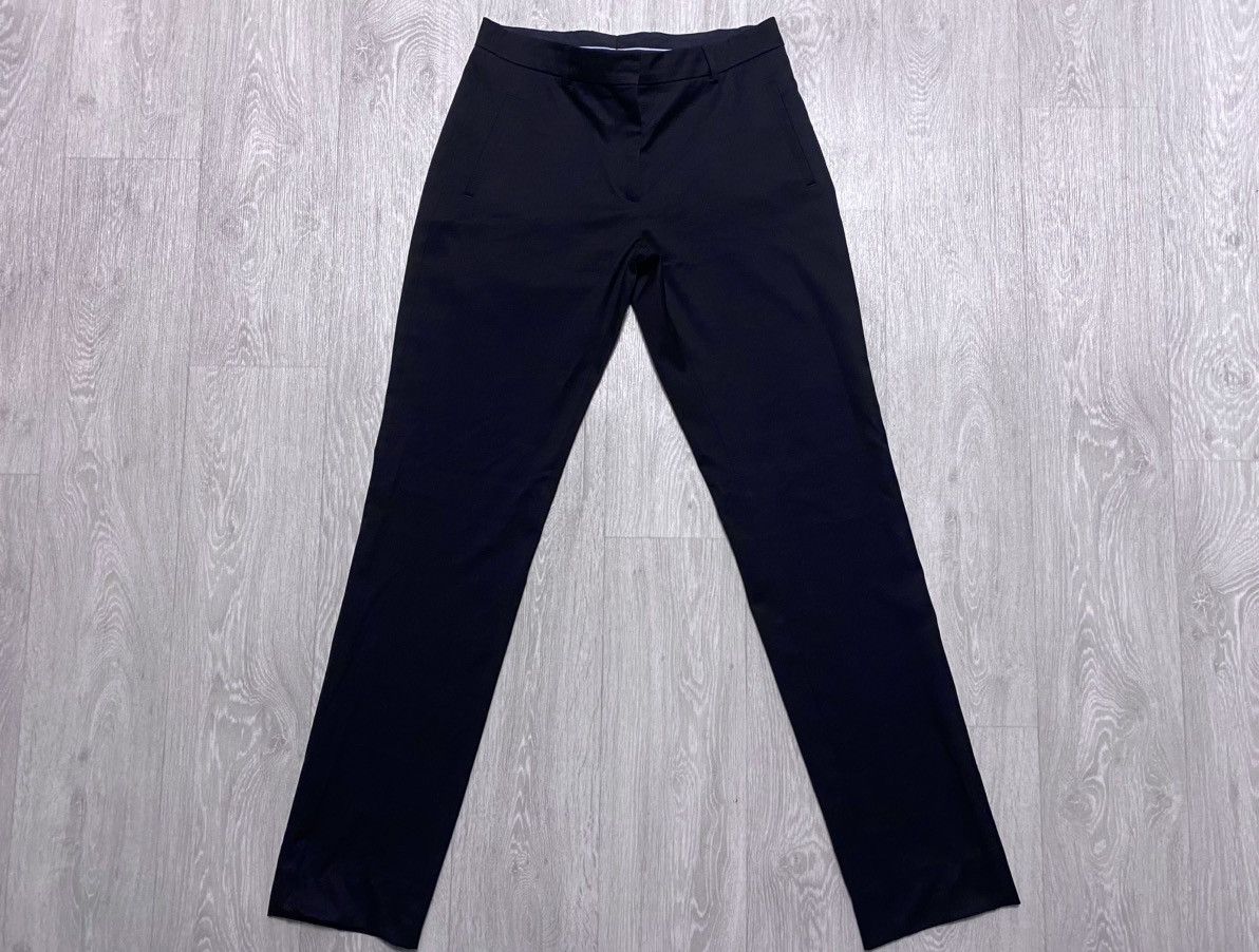 Givenchy Givenchy Uniformes Black Stretchy Cross Pants Trousers PE Size 28" / US 6 / IT 42 - 2 Thumbnail