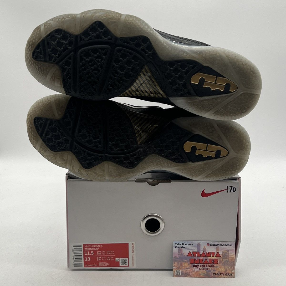 Nike Lebron 9 watch the throne Size US 11.5 / EU 44-45 - 8 Thumbnail