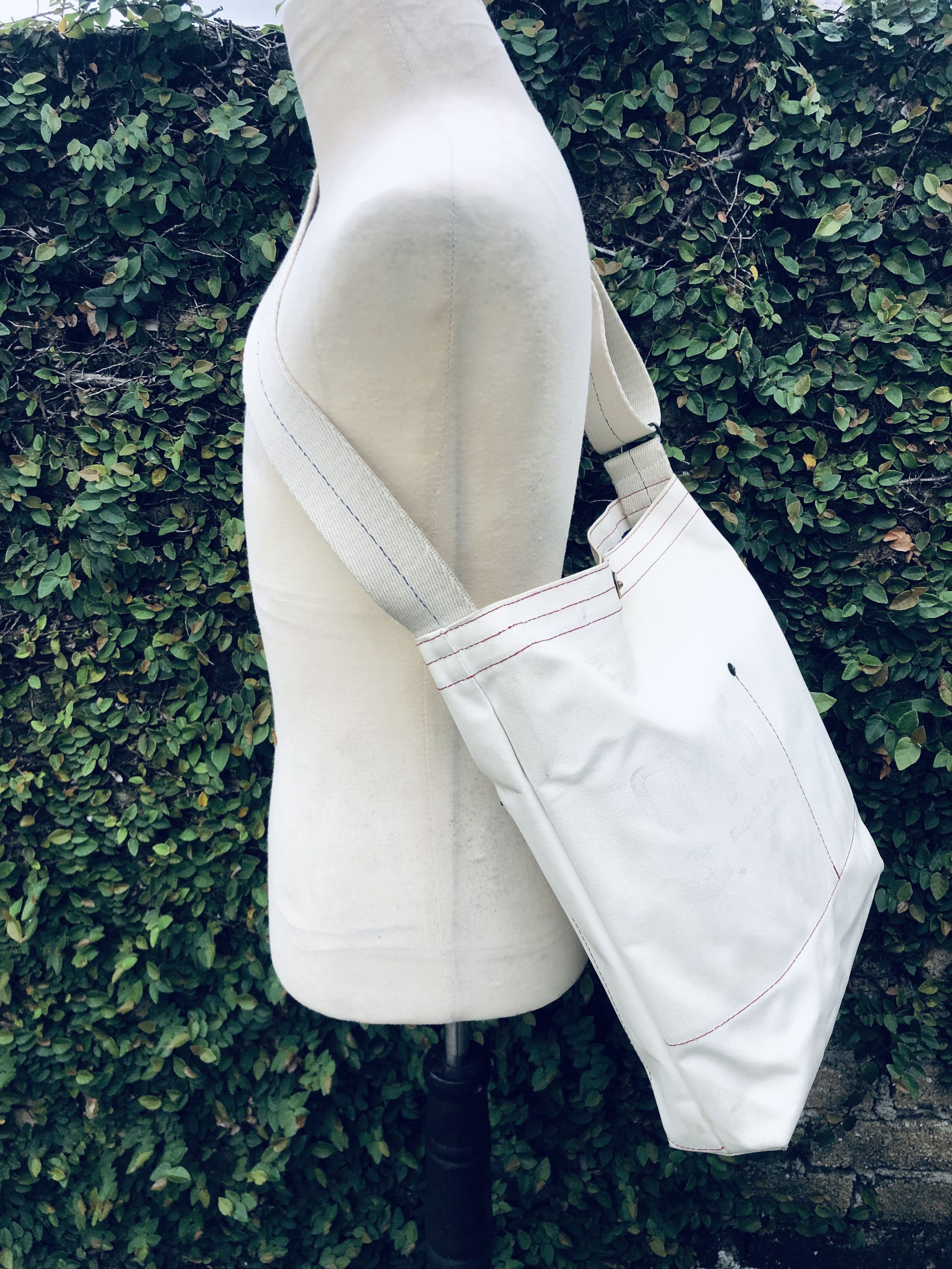 Japanese Brand 045 Yokohama Canvas Crossbody BAG Nippon Made Size ONE SIZE - 17 Thumbnail
