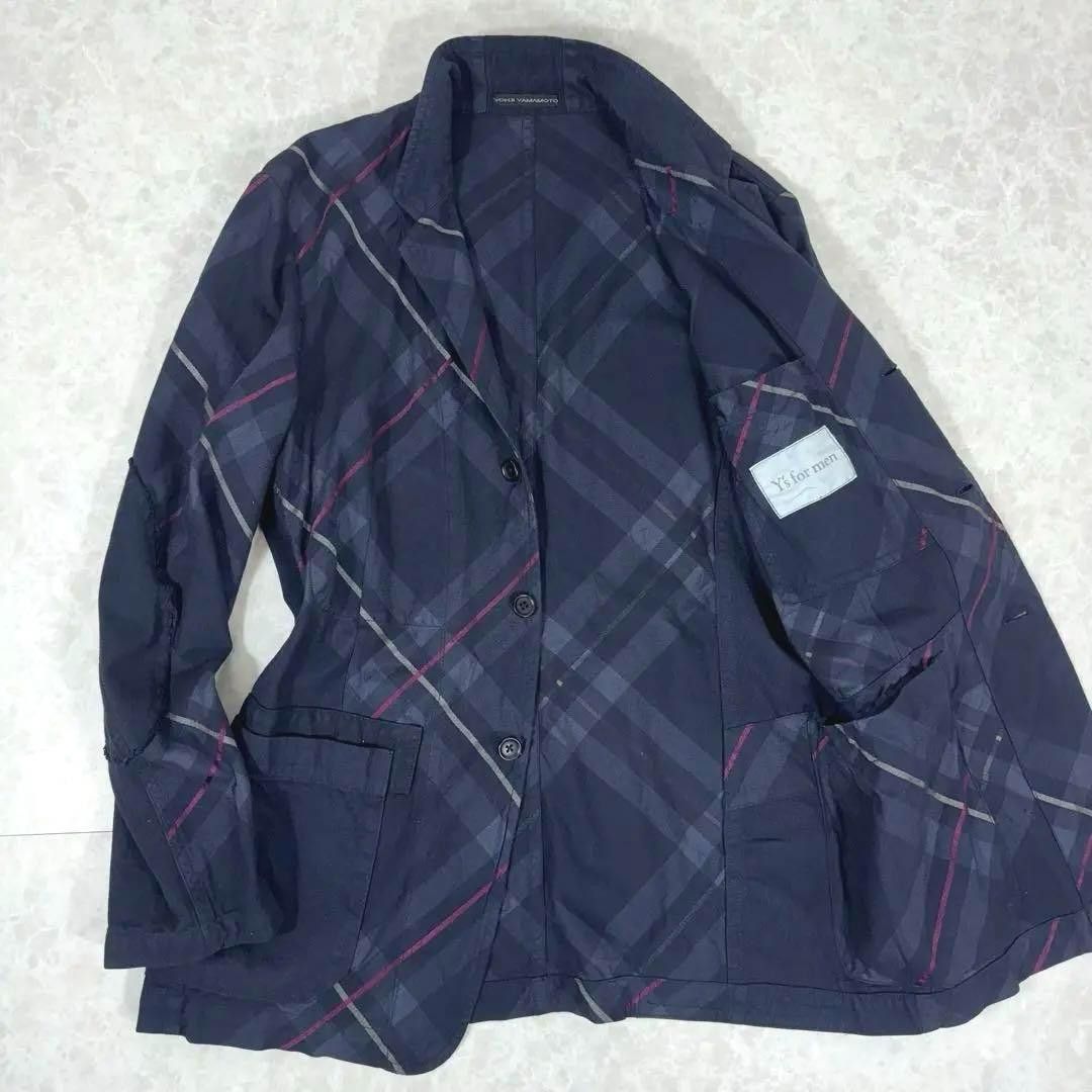 Yohji Yamamoto yohji yamamoto Y's for men design tailored jacket Size US M / EU 48-50 / 2 - 1 Thumbnail