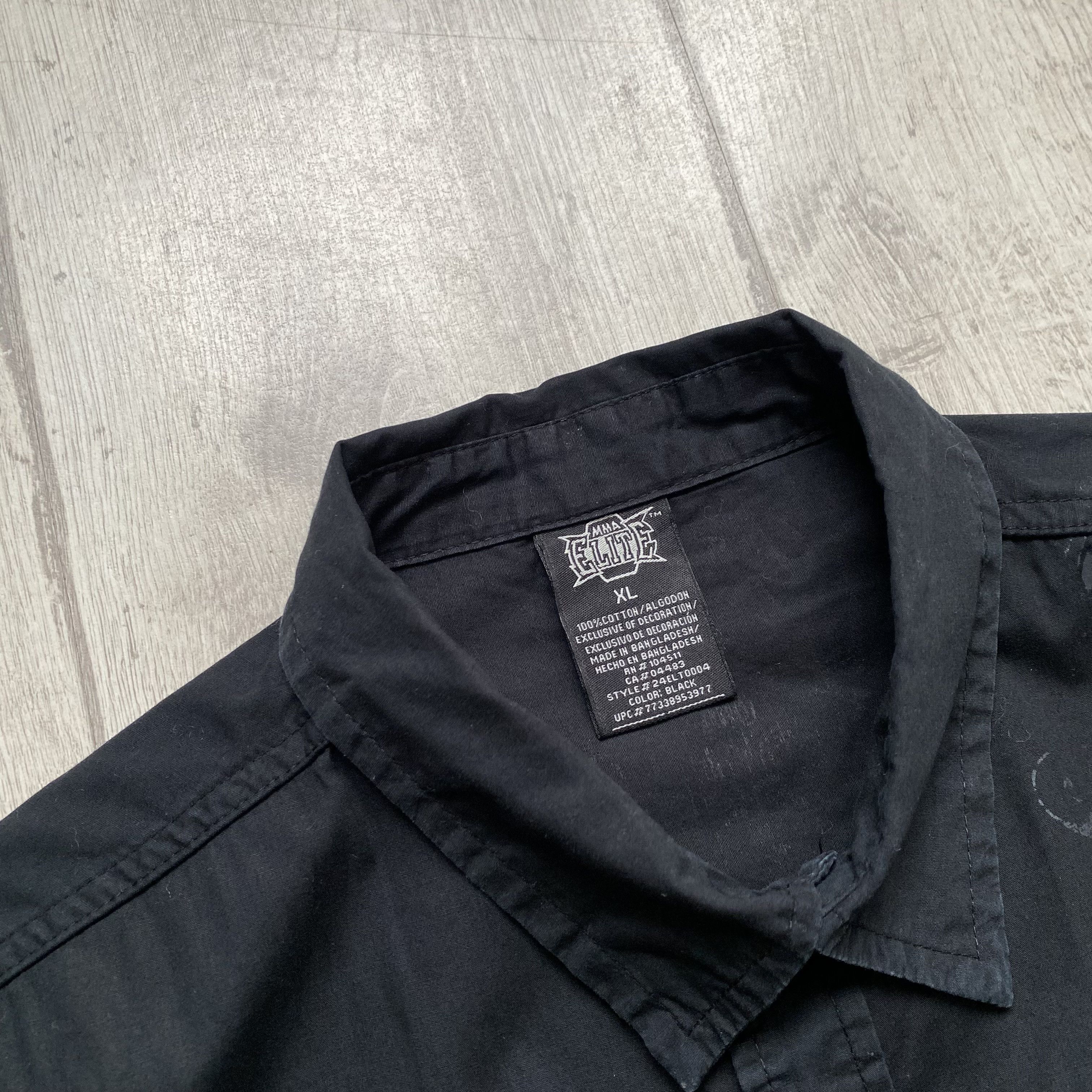 Tapout 👔 Vintage Affliction style shirt MMA Elit Opium LGB Style Size US XL / EU 56 / 4 - 6 Thumbnail