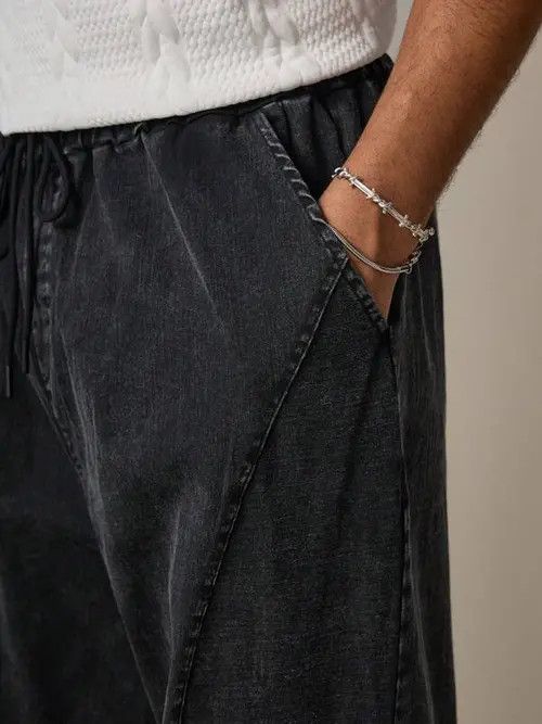 Japanese Brand Aoyama x Mita Vintage RETRO loose wide sweatpants Size US 36 / EU 52 - 3 Thumbnail