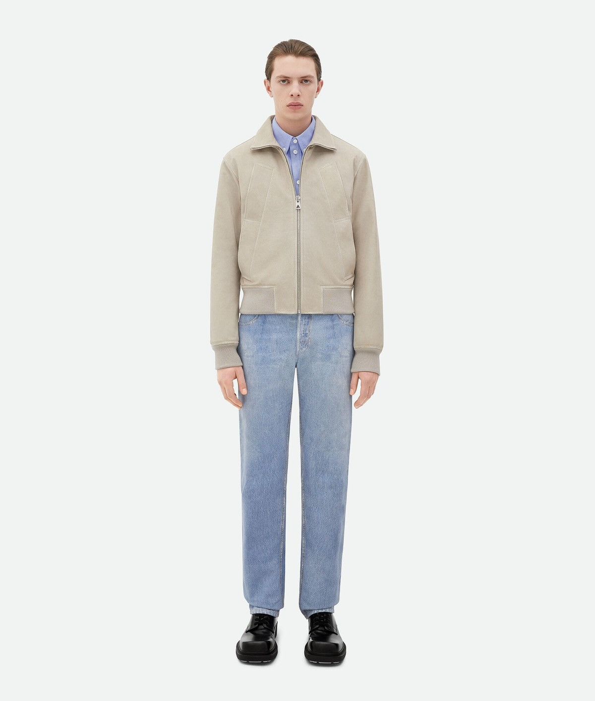 Bottega Veneta 🔥$7.4K VALUE🔥 Leather Print Chino Jacket Size US M / EU 48-50 / 2 - 5 Thumbnail