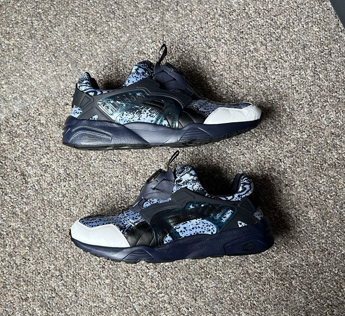 image of Puma Disc Blaze Snake Size 14 M Shoes in Blue, Men's