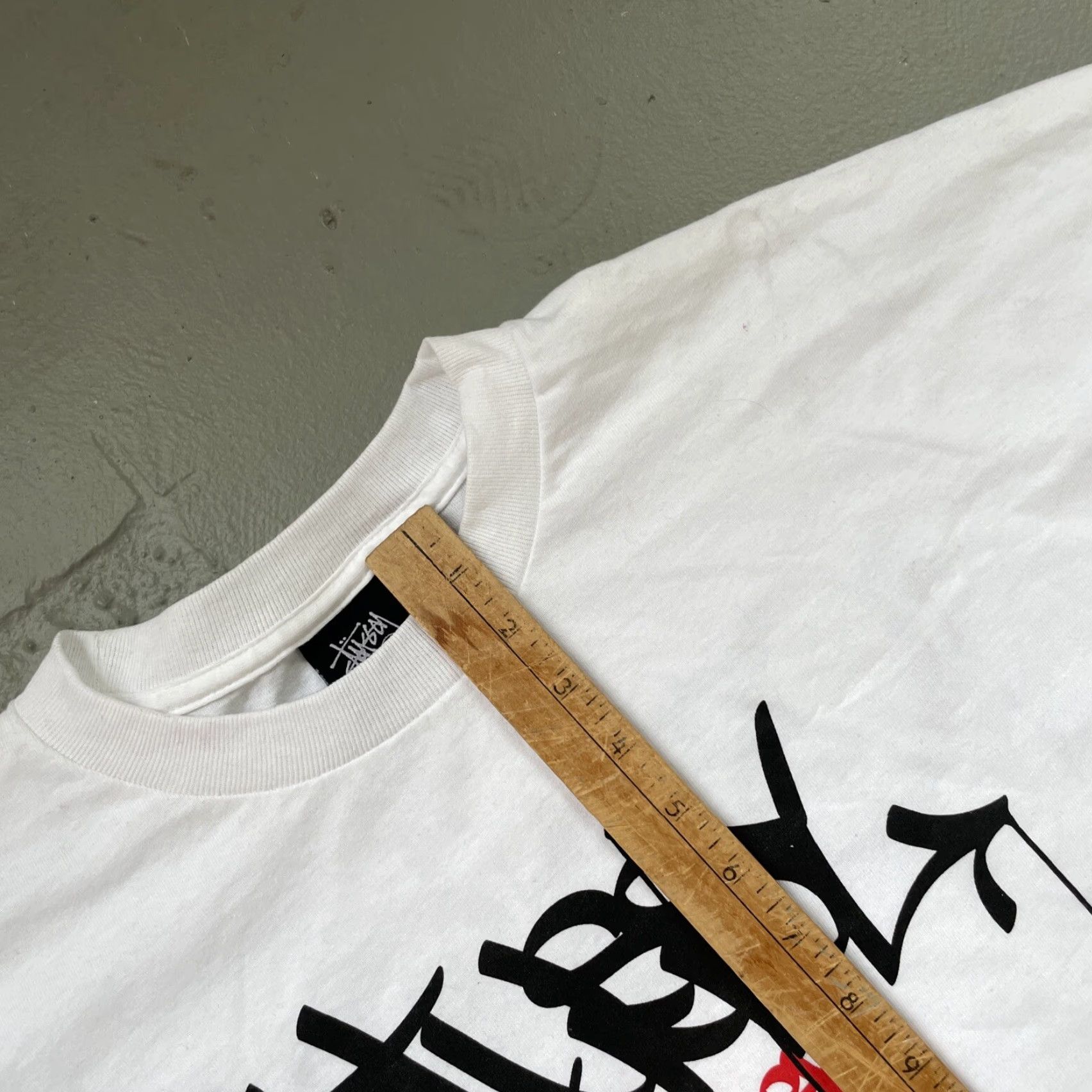 Vintage Stussy 25th Anniversary World Tour White T-Shirt XXL NWOT Size US XXL / EU 58 / 5 - 4 Thumbnail