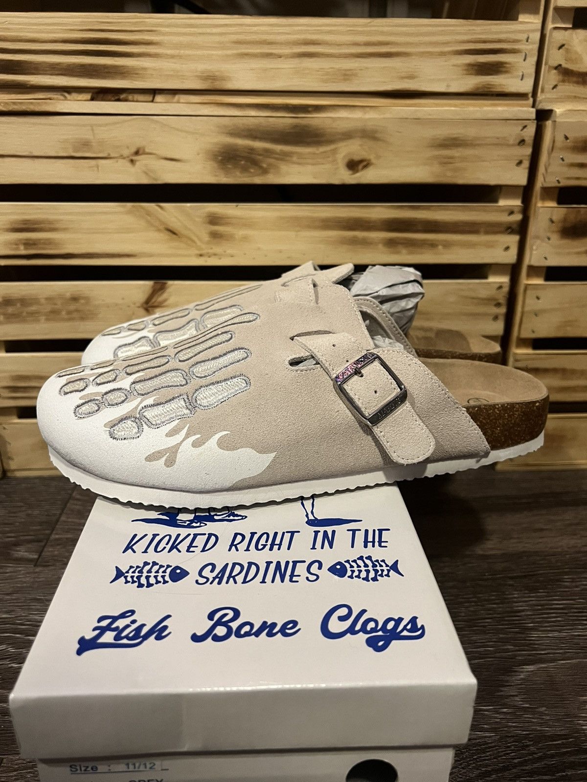 Other Octavious Marks Fish Bone Clogs Size 11/12 Brand New in Box Size US 11 / EU 44 - 3 Thumbnail