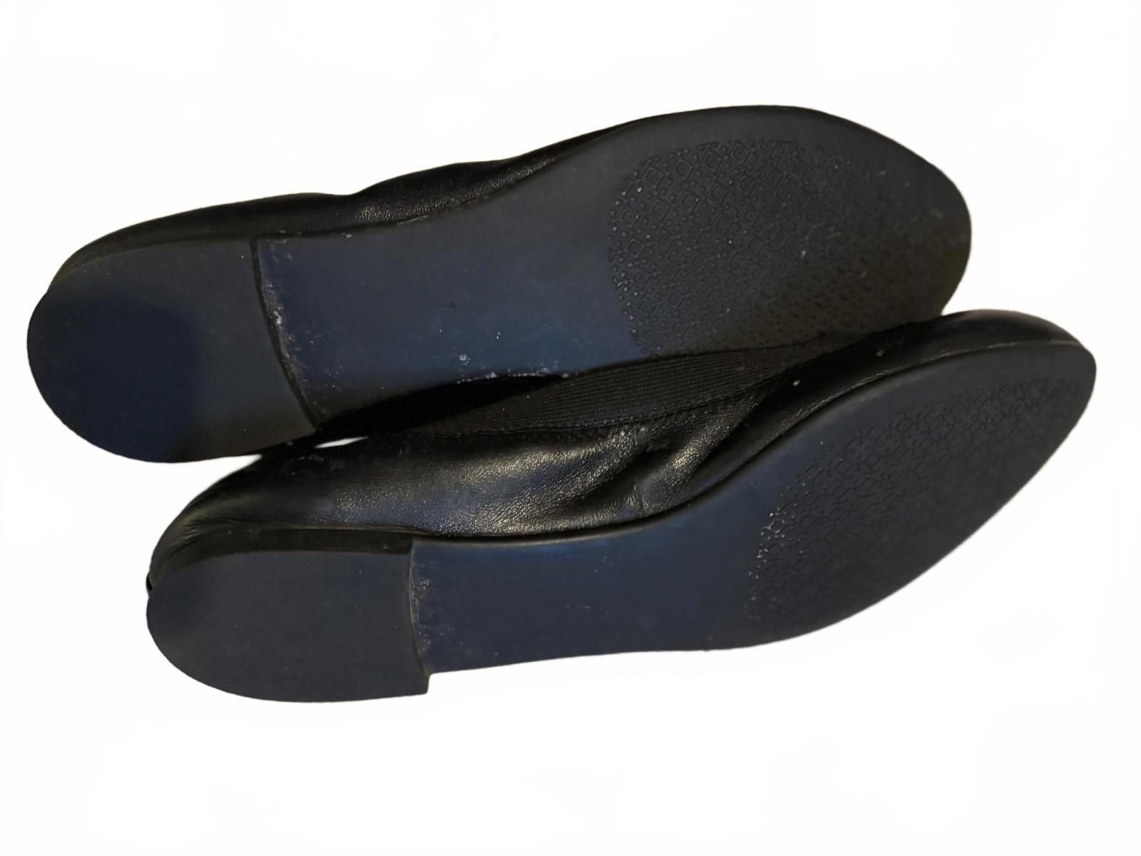 Other Tory Burch Black Leather Ballet Flats with Logo Accent sz 7 Size US 7 / IT 37 - 6 Thumbnail