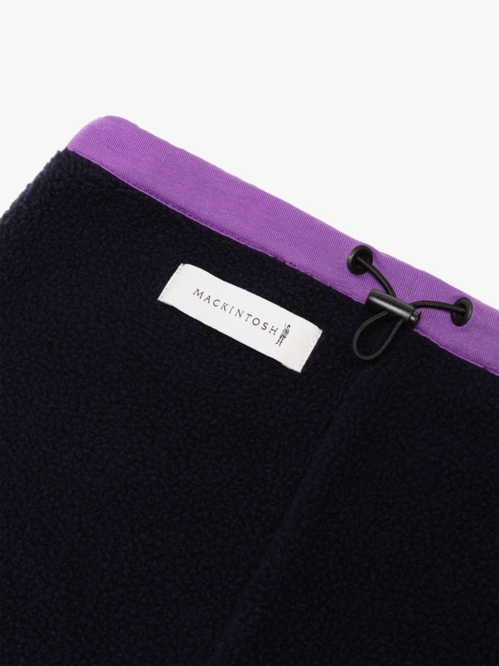 Mackintosh o1mle0424 Size: OS Fleece Neck Warmer in Navy/Purple Size ONE SIZE - 2 Thumbnail