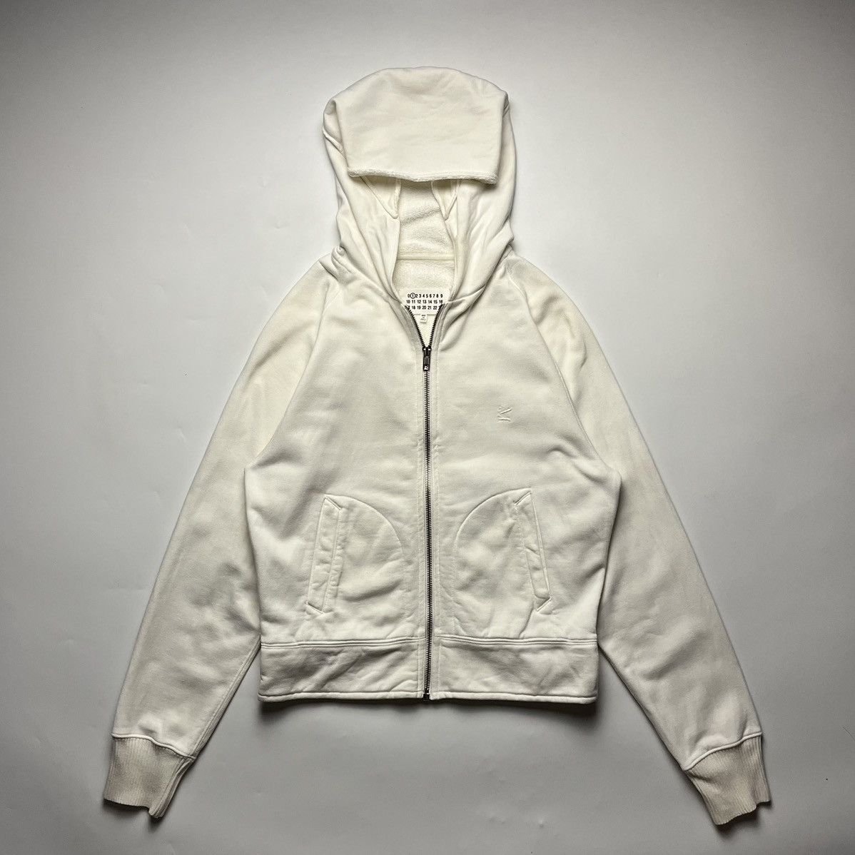 Maison Margiela Maison Margiela SS21 Cropped Zip-Up Hoodie Size S / US 4 / IT 40 - 1 Thumbnail