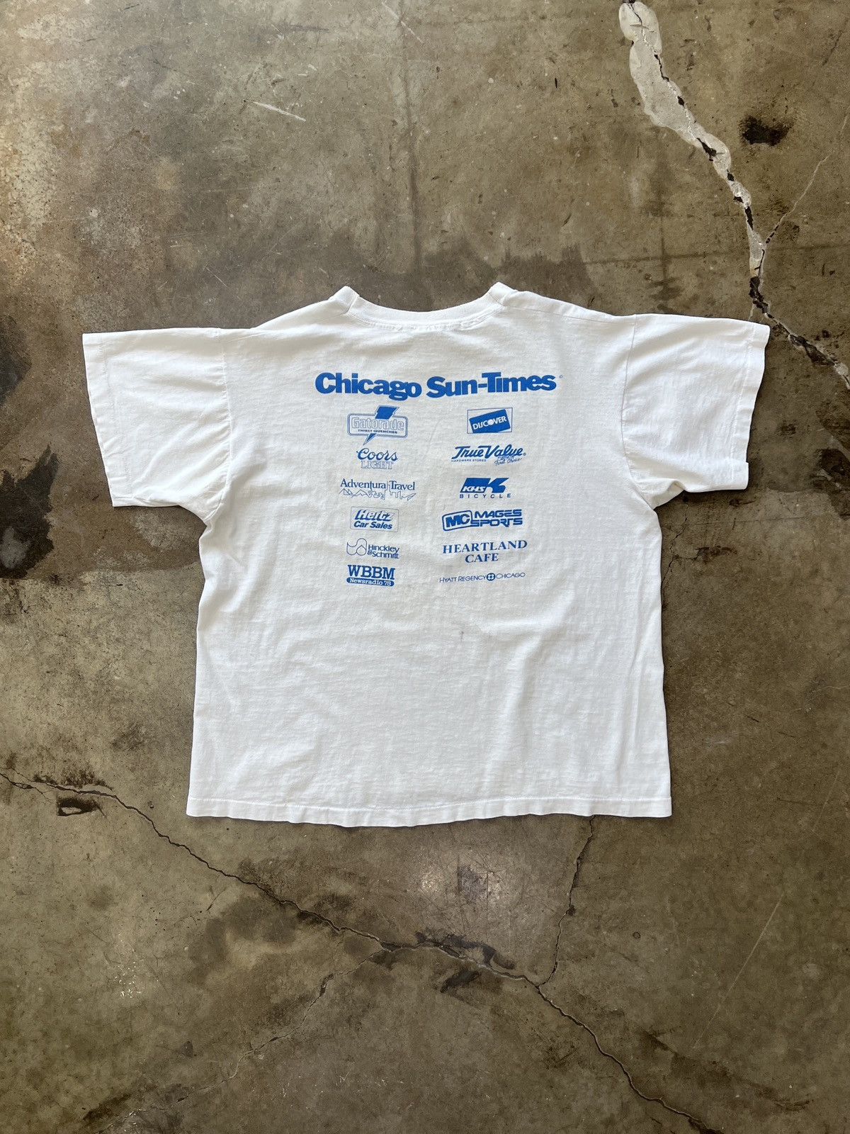 Vintage Vintage 1988 Chicago Suntime Triathlon Single Stitch Tee XL Size US XL / EU 56 / 4 - 5 Thumbnail