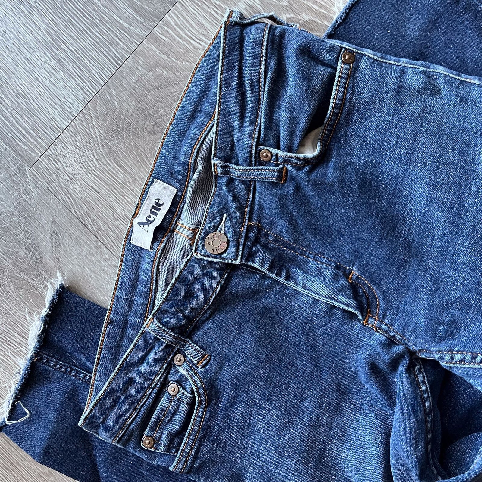 Acne Studios ACNE Studios Skinny Straight Leg Womens Denim Jeans Tight Size 26" / US 2 / IT 38 - 7 Thumbnail
