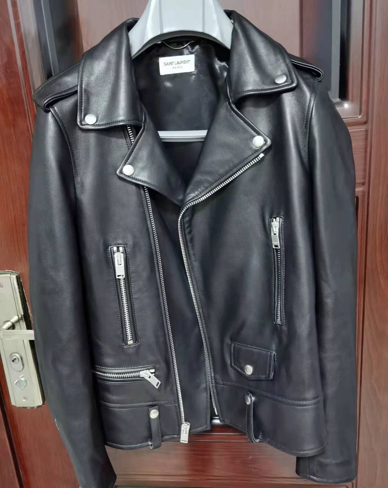 Saint Laurent Paris Saint Laurent Paris Motorcycle leather jacket Size US S / EU 44-46 / 1 - 1 Thumbnail