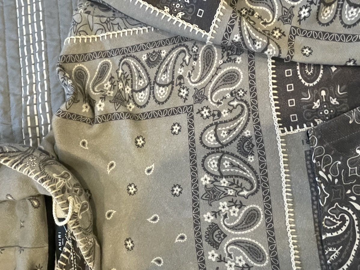 Amiri Amiri Oversized Bandana Recon Hoodie S Size US S / EU 44-46 / 1 - 4 Thumbnail