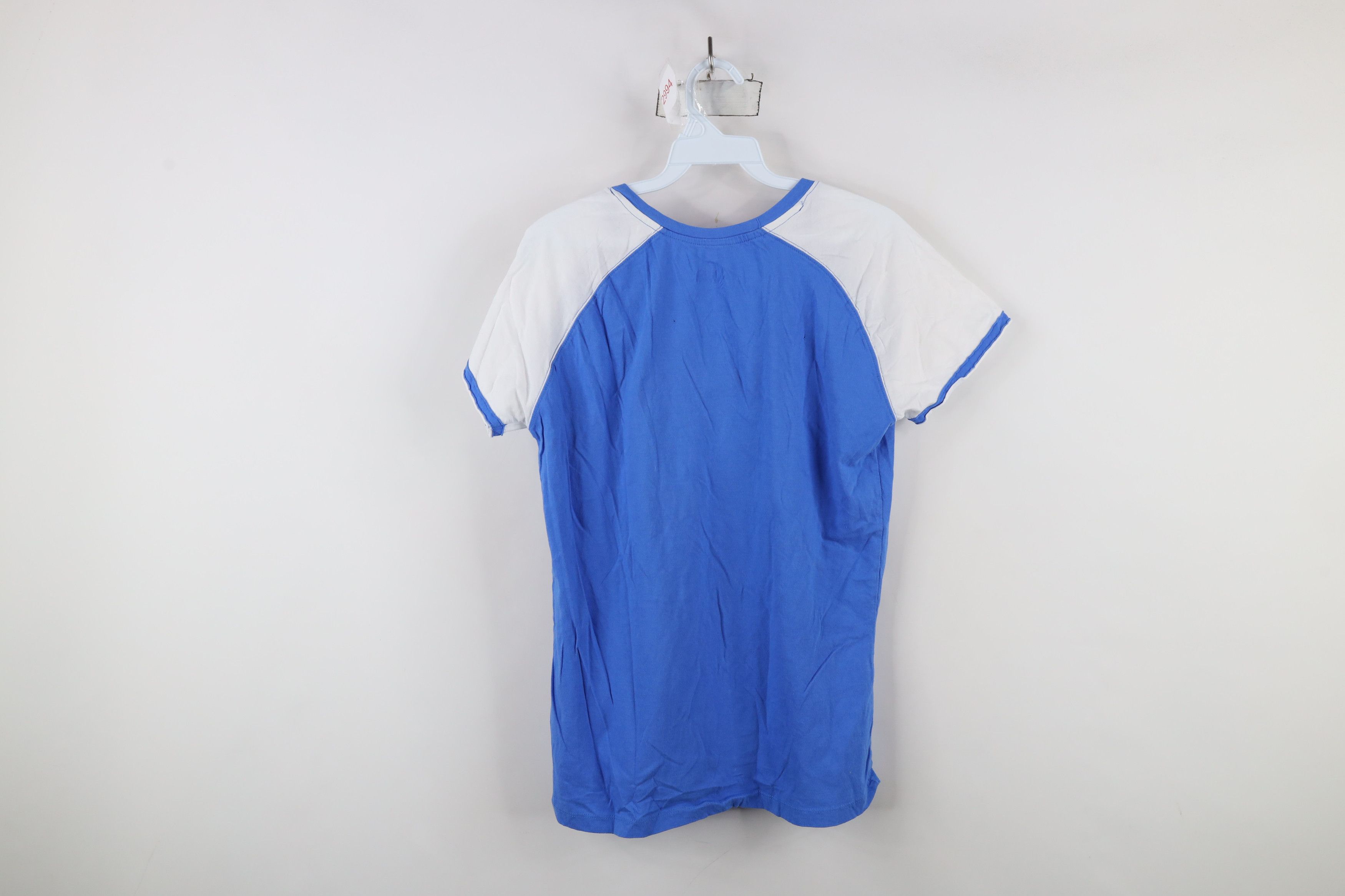 Majestic × Vintage Vintage Y2K Majestic Detroit Lions Football T-Shirt Blue Size L / US 10 / IT 46 - 11 Thumbnail