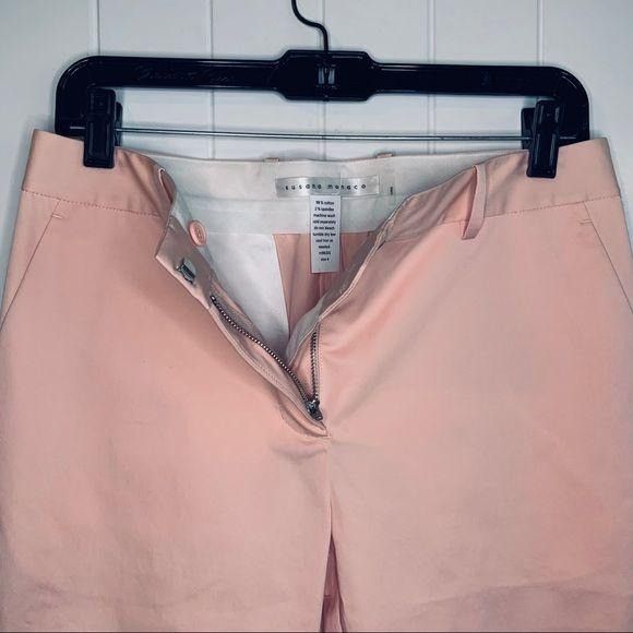 Susana Monaco Susana Monaco Pink Highrise Slit Dress Pants Tall Size 27" / US 4 / IT 40 - 6 Thumbnail