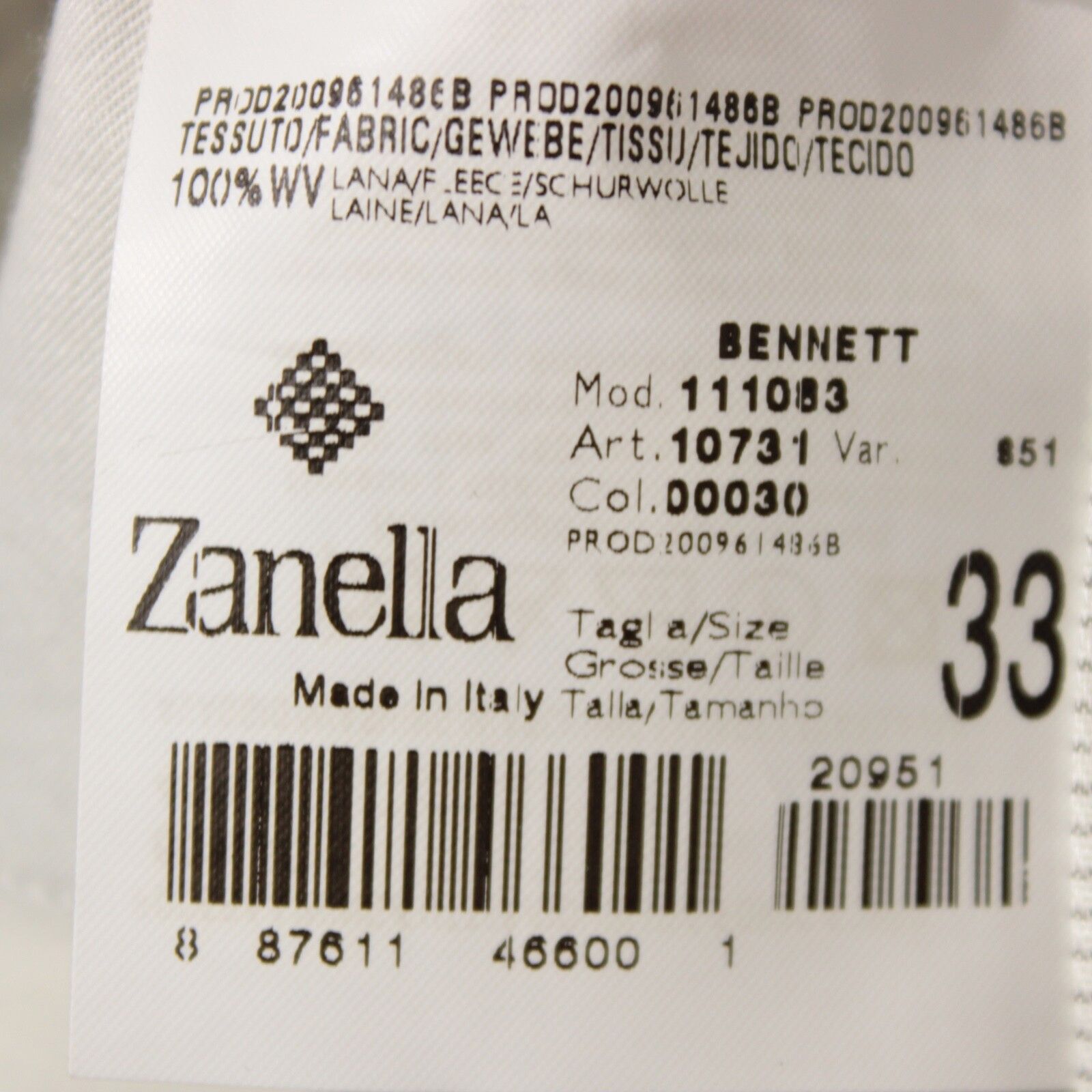 Zanella Zanella New with tags Dress Pants Size 33 US In Gray Size US 33 - 6 Thumbnail