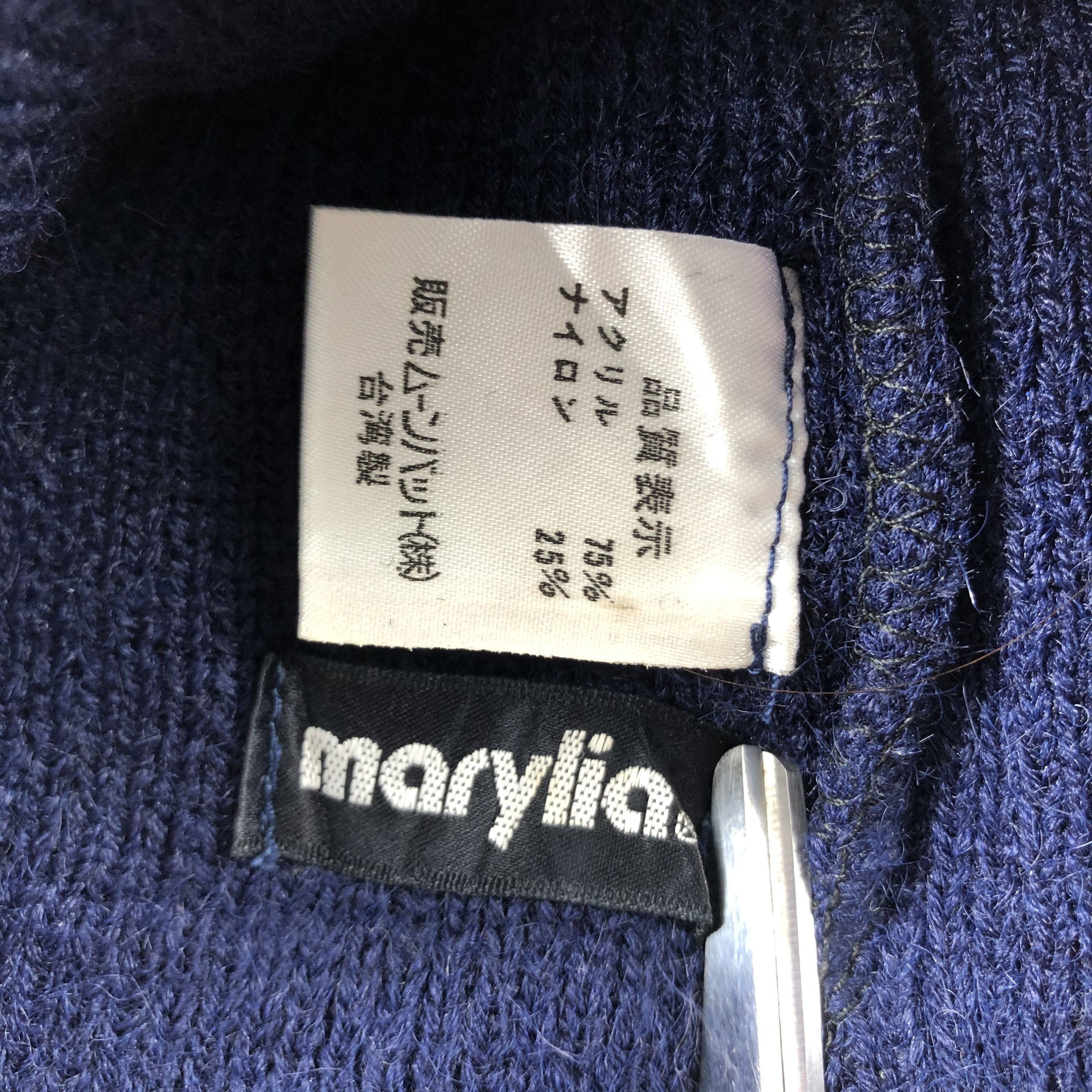 Japanese Brand × Vintage Marylia Ribbed Beanie Snow Hat Snow Cap -D636 Size ONE SIZE - 4 Thumbnail