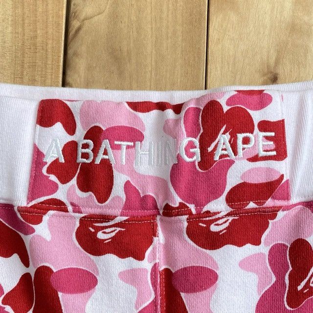 Bape BAPE ABC camo pink sweat shorts a bathing ape ★size M Size US 32 / EU 48 - 2 Thumbnail