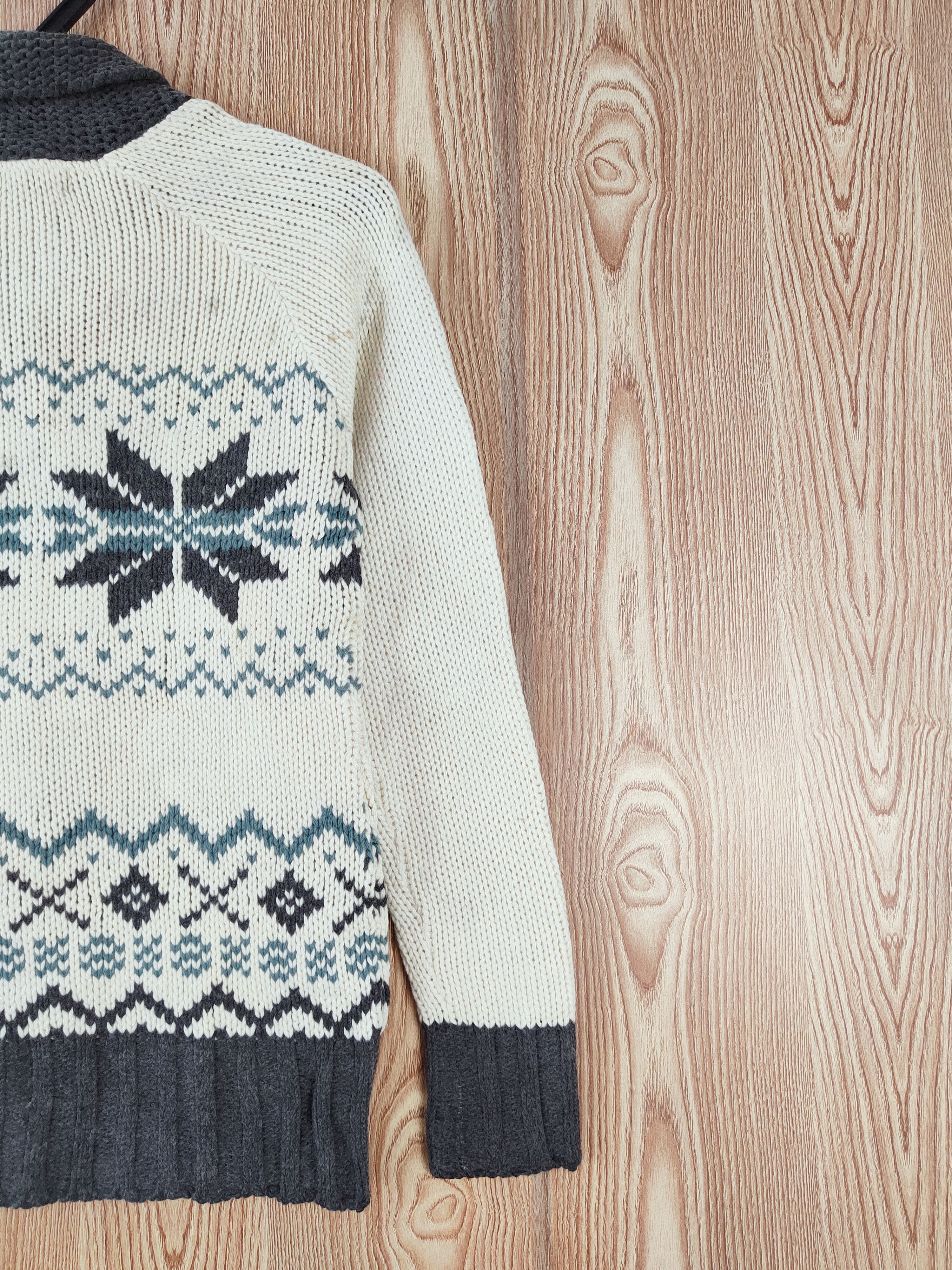Japanese Brand O.Z.O.C Cream Knitwear Cardigan #W570 Size S / US 4 / IT 40 - 10 Thumbnail