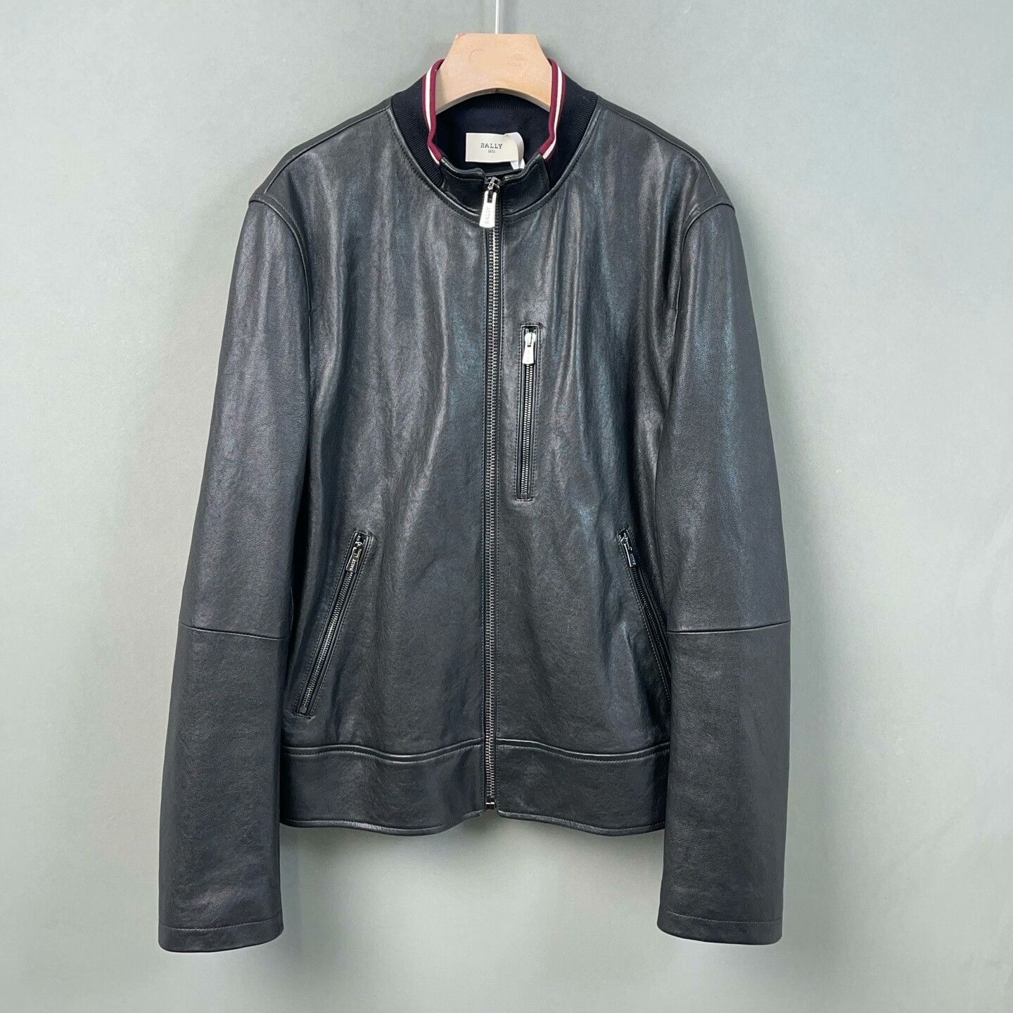 Bally Bally Black Leather Jacket Size US M / EU 48-50 / 2 - 1 Thumbnail