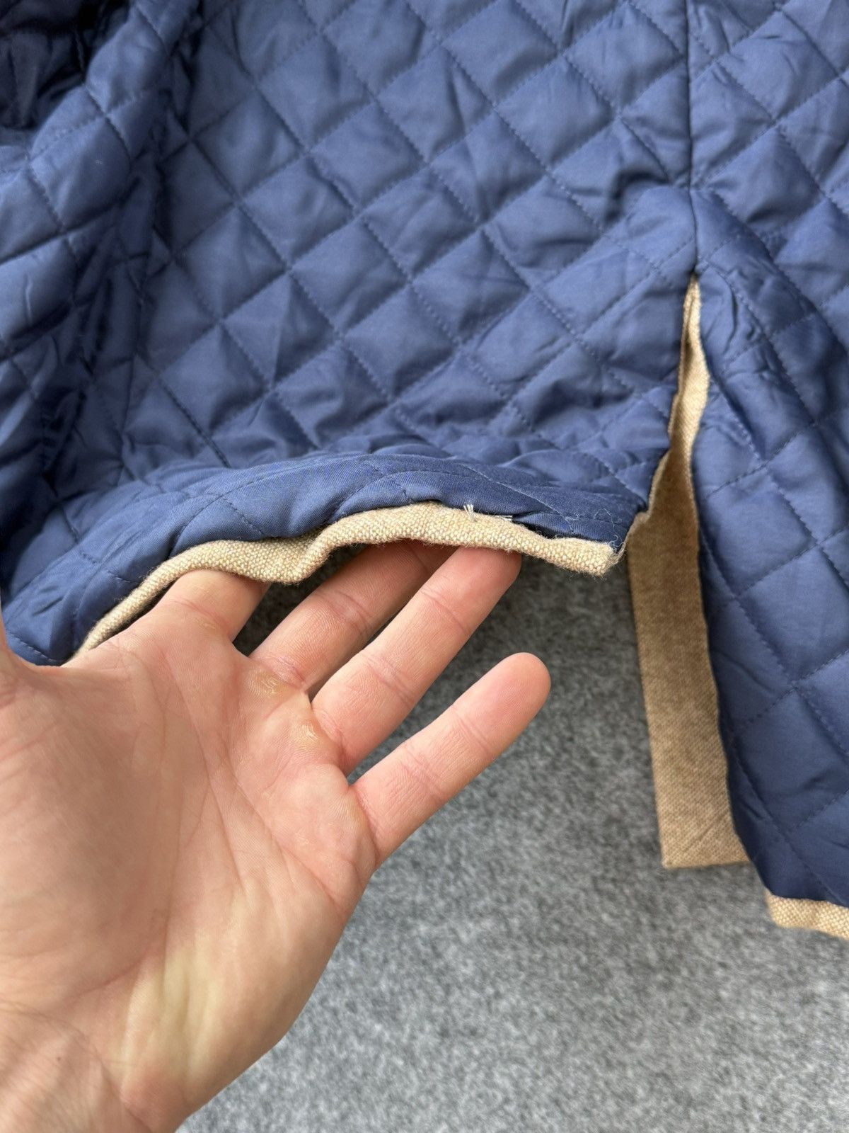 Other Hockerty handmade beige wool blazer quilted lining size L Size 52R - 12 Thumbnail