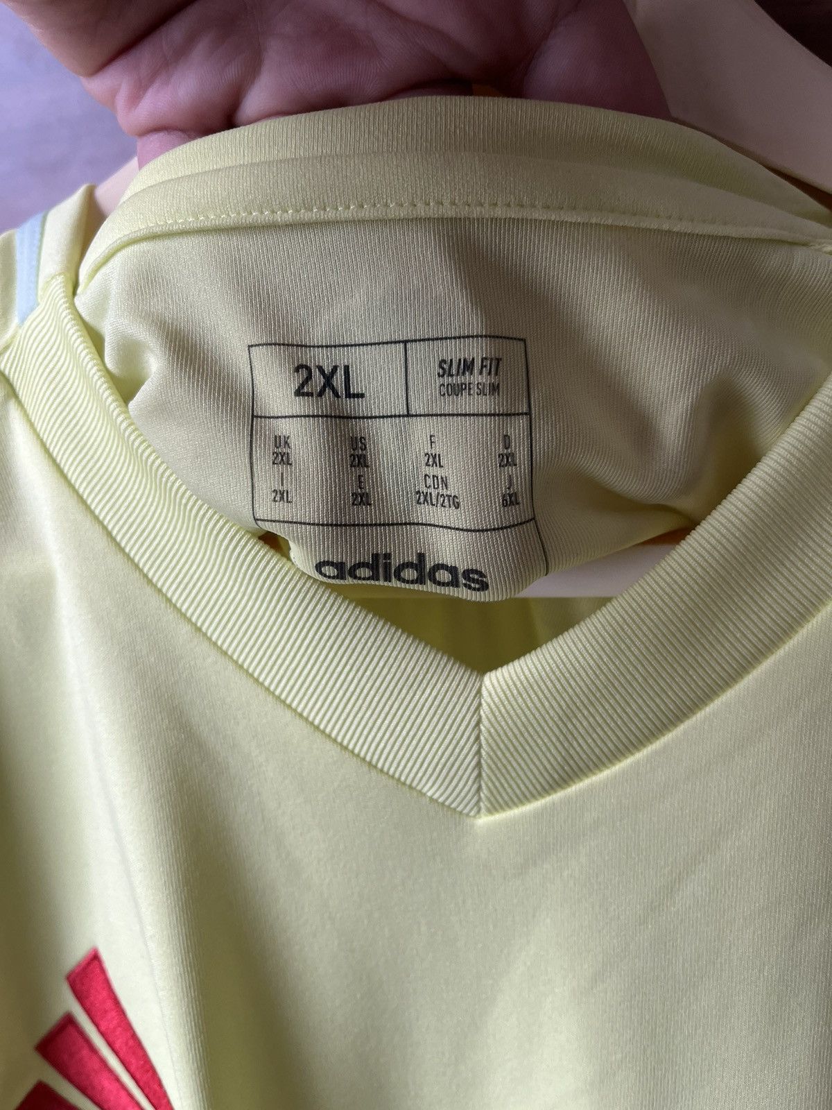 Adidas Adidas Spain Football Jersey Away 2024/2025 Size US XXL / EU 58 / 5 - 6 Thumbnail