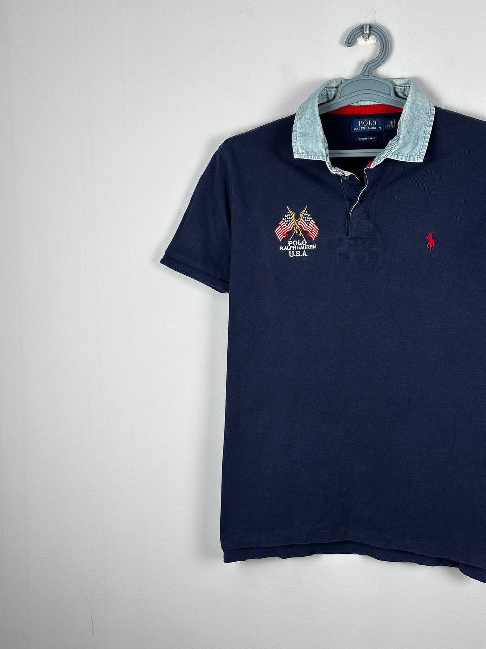 Polo Ralph Lauren Vintage Polo Ralph Lauren USA Flag Chief Keef Size US L / EU 52-54 / 3 - 2 Thumbnail