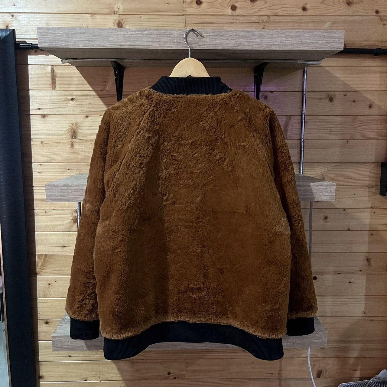 If Six Was Nine no id black boa faux fur reversible jacket Size US M / EU 48-50 / 2 - 4 Thumbnail