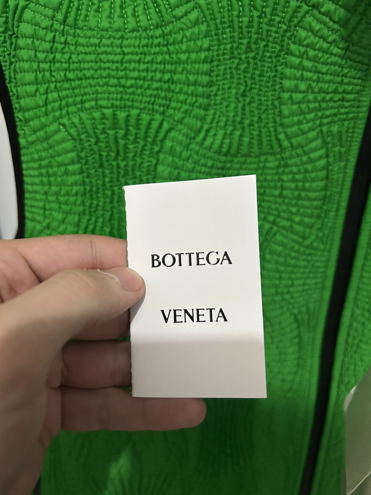 Bottega Veneta Bottega Veneta Intreccio Nylon Zip Vest Size US M / EU 48-50 / 2 - 8 Thumbnail