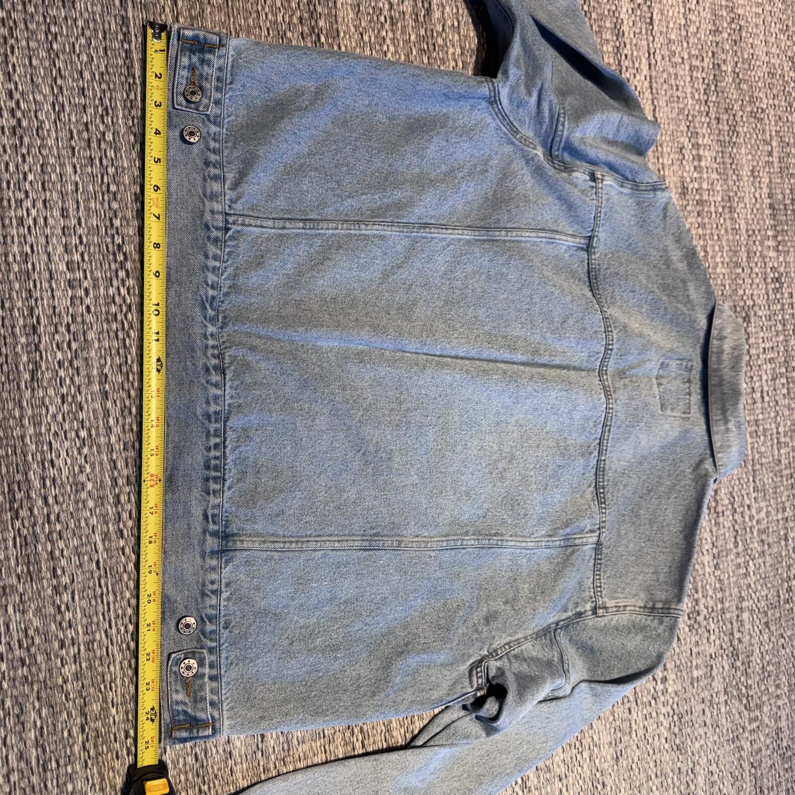 Other Vintage 90s Denim Jacket by Haggar Clothing Co. Size US XL / EU 56 / 4 - 6 Thumbnail