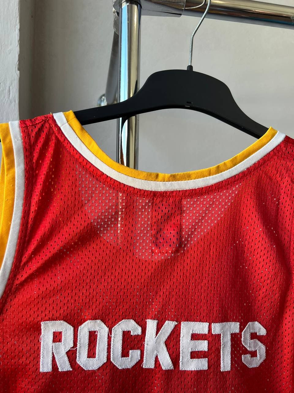 VERY RARE! 1970/80 HOUSTON ROCKETS #34 SPALDING JERSEY SZ S