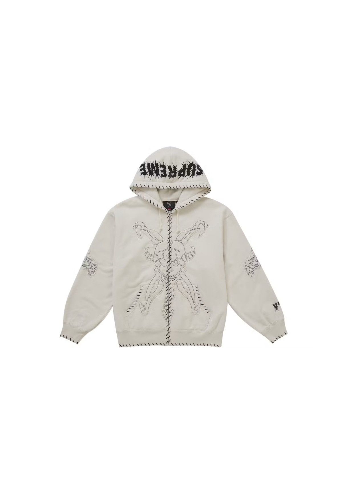 激安Supreme x Y's by Yohji Yamamoto Zip Up Supreme Y's by Yohji Yamamoto Zip Up Hooded Sweatshirt