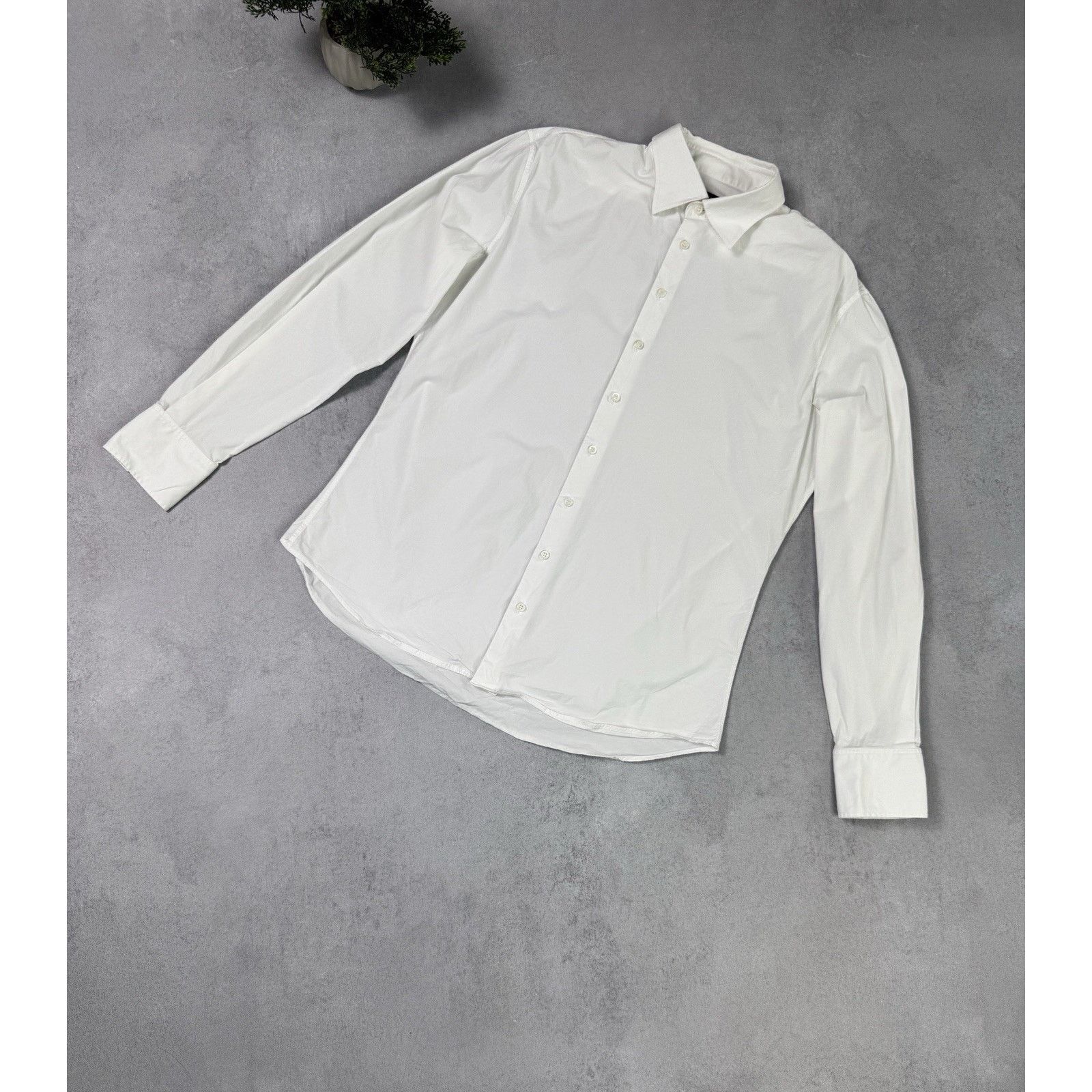 Dsquared2 DSQUARED2 Men’s Shirt White Classic Button-Up Cotton Sz 54 Size US L / EU 52-54 / 3 - 1 Thumbnail