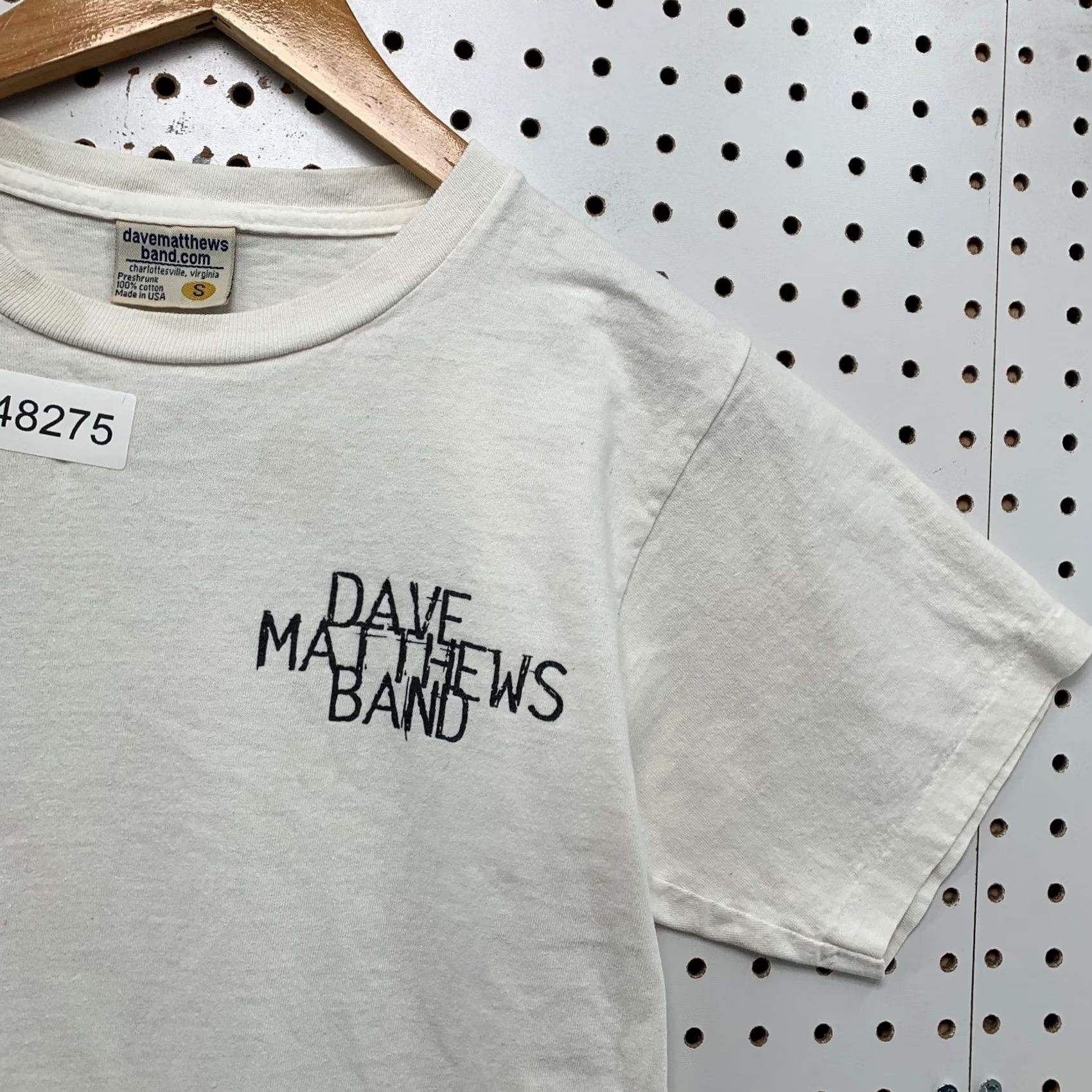 Vintage Dave Matthews Band FIredancer T Shirt Mens Small White Graphic Made In Usa Size US S / EU 44-46 / 1 - 7 Thumbnail