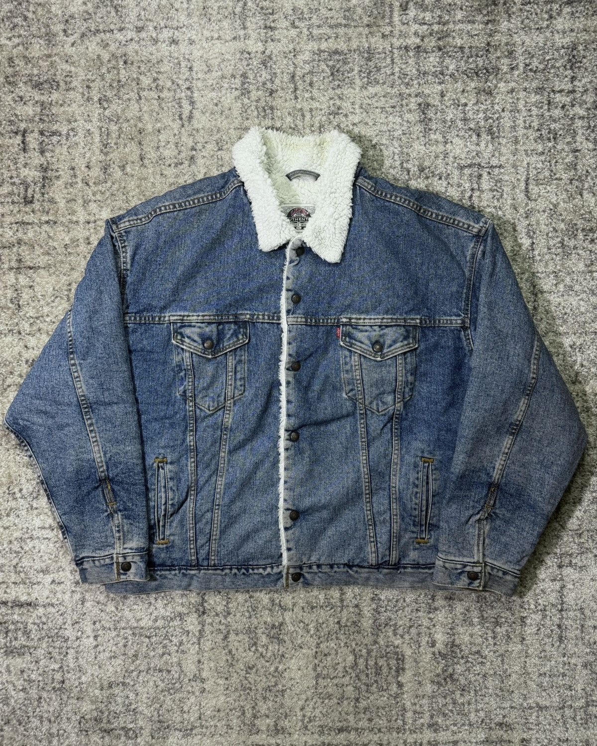 Levi's Levi’s Sherpa Lined Denim Jacket Size US XXL / EU 58 / 5 - 2 Thumbnail
