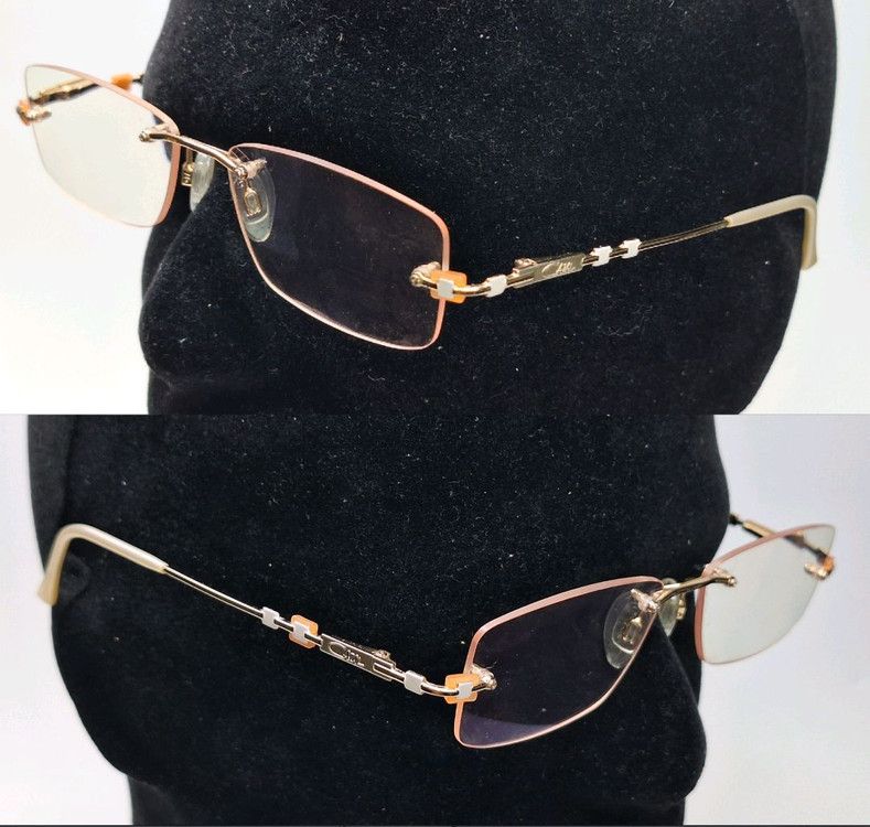 Cazal Vintage Cazal High-End Rimless Eyeglass Frame Luxury Rare Size ONE SIZE - 9 Thumbnail