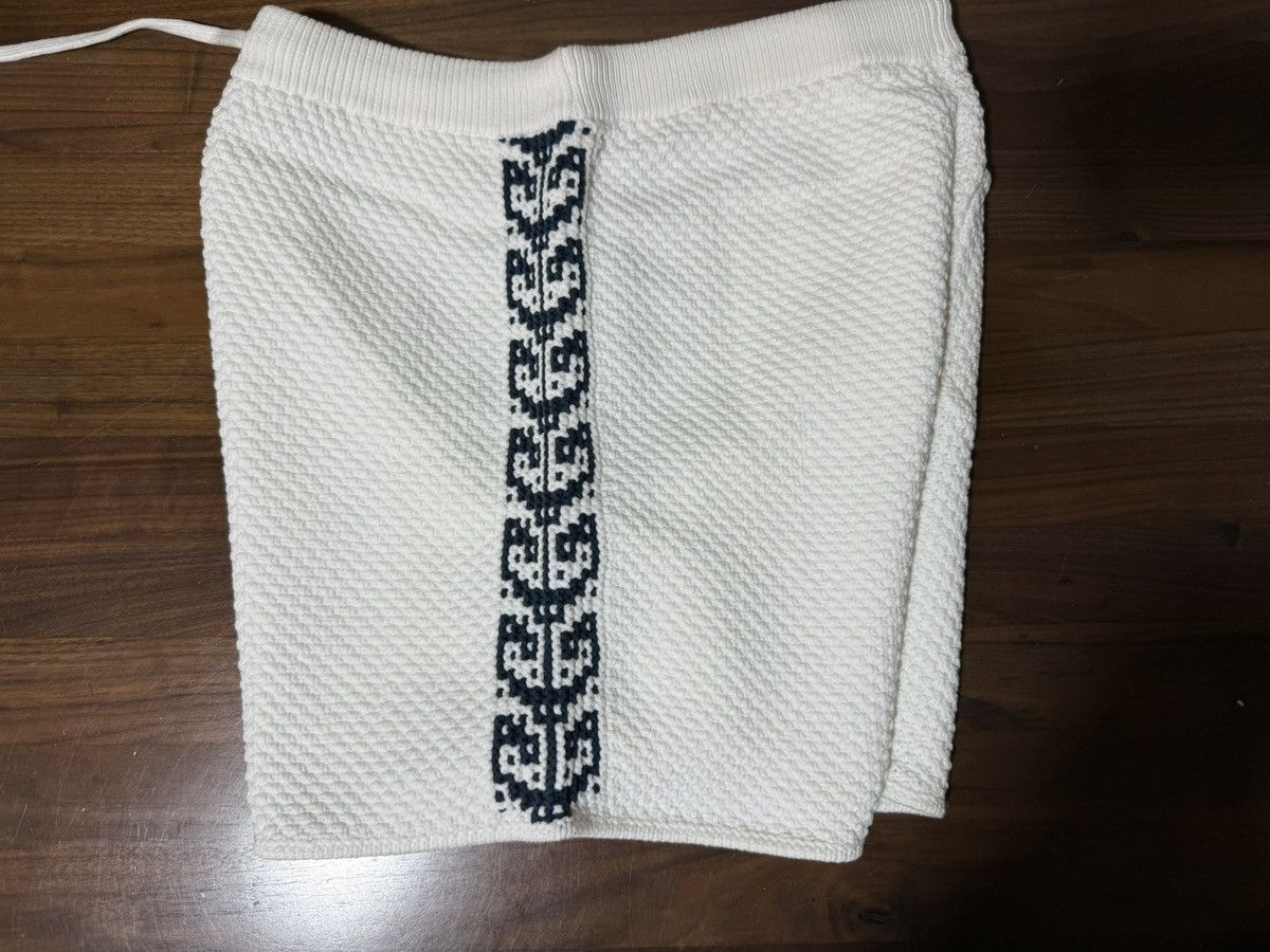 Aime Leon Dore Aime Leon Dore Fisherman Knit Short Bright White Size Large Size US 34 / EU 50 - 4 Thumbnail