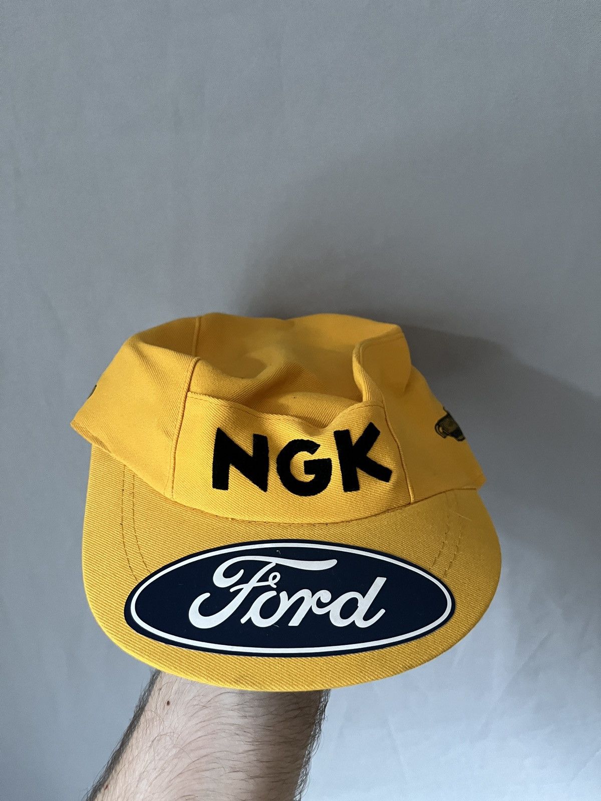 Ford × Vintage Vintage FORD NGK Spark Plugs Mechanical Work Cap Size ONE SIZE - 8 Thumbnail