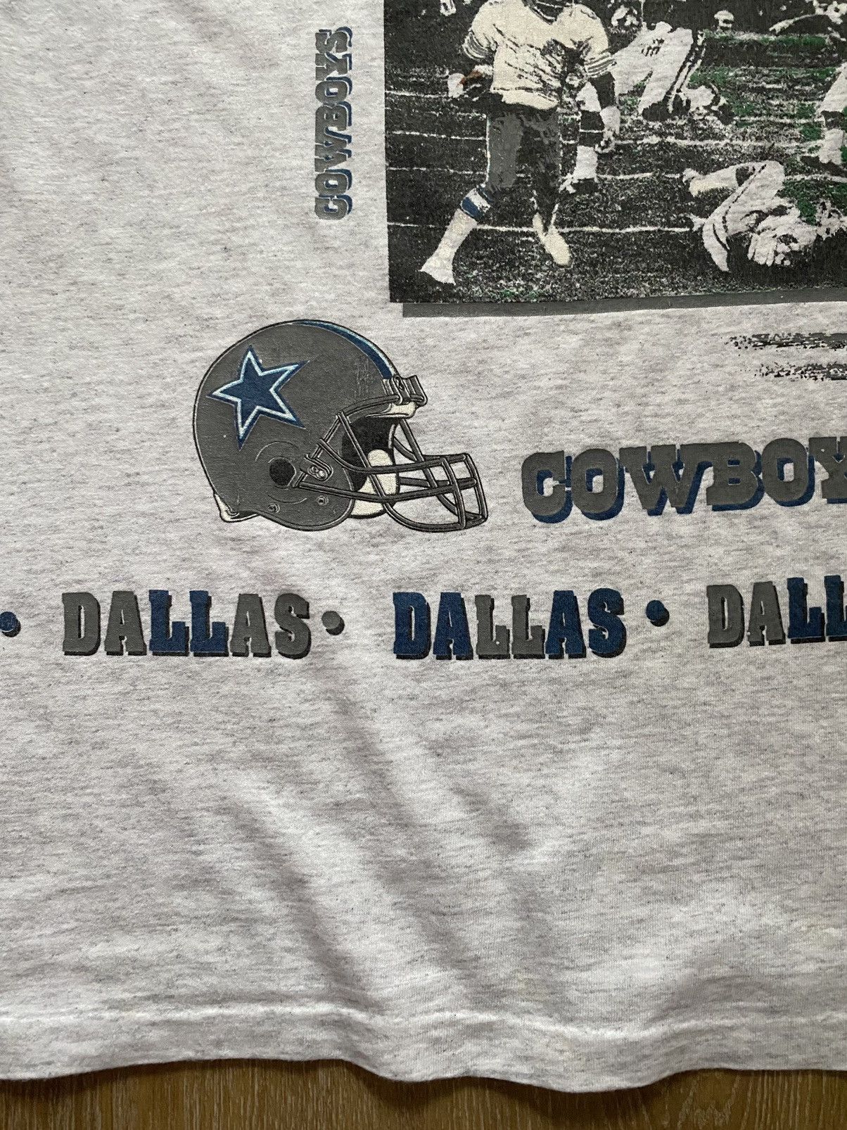 NFL Vintage 90s Dallas Cowboys All Over Print 1991 Football y2k Size US XL / EU 56 / 4 - 12 Thumbnail