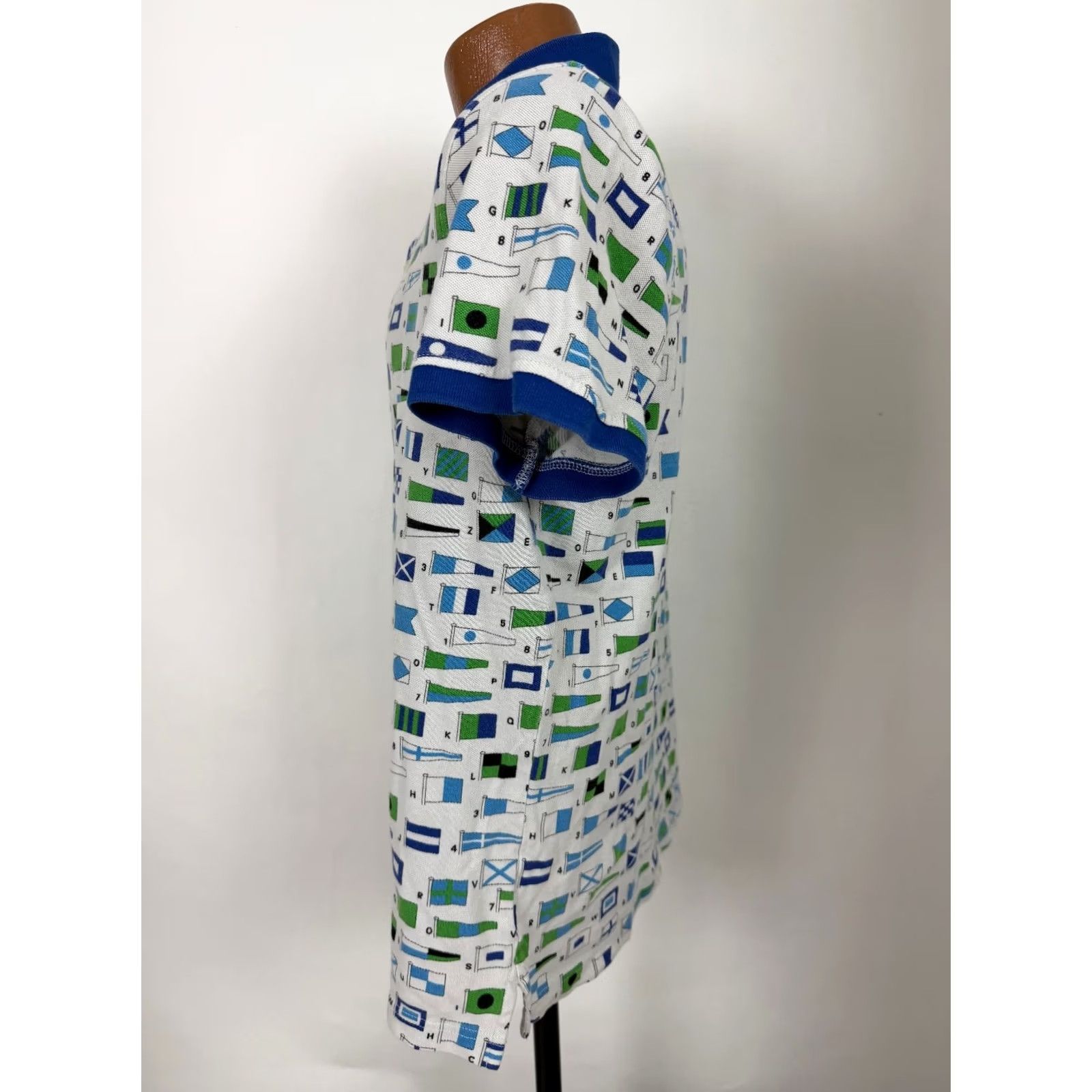 Brooks Brothers Brooks Brothers Polo Shirt Men L Slim Fit Nautical Flags Pique Cotton White Polo Shirt Nautical Brooks Brothers Mens L Slim Fit Size US L / EU 52-54 / 3 - 6 Thumbnail