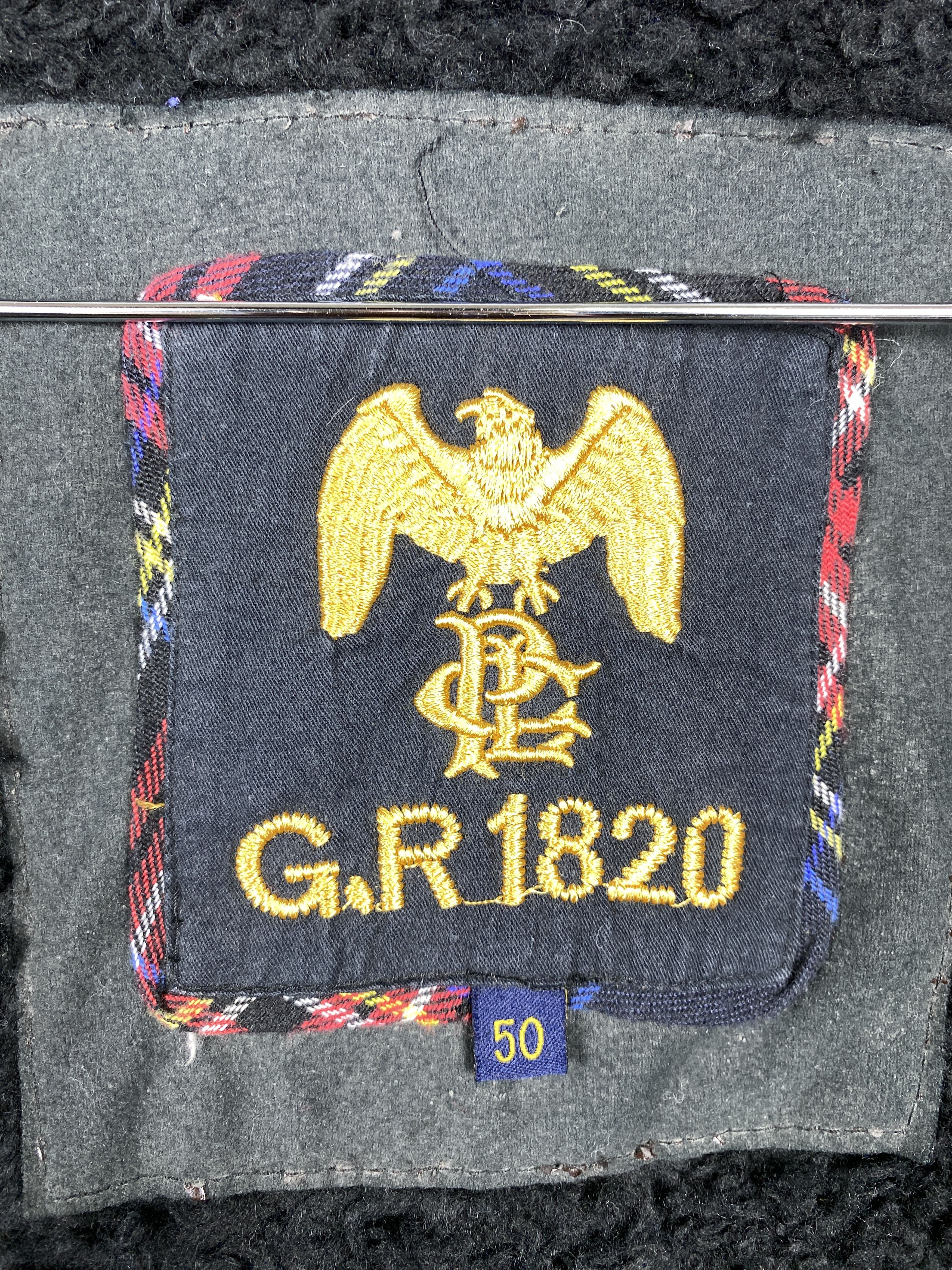 Japanese Brand Vintage G.R 1820 Hoodie Sherpa Lining Jacket Size US S / EU 44-46 / 1 - 8 Thumbnail