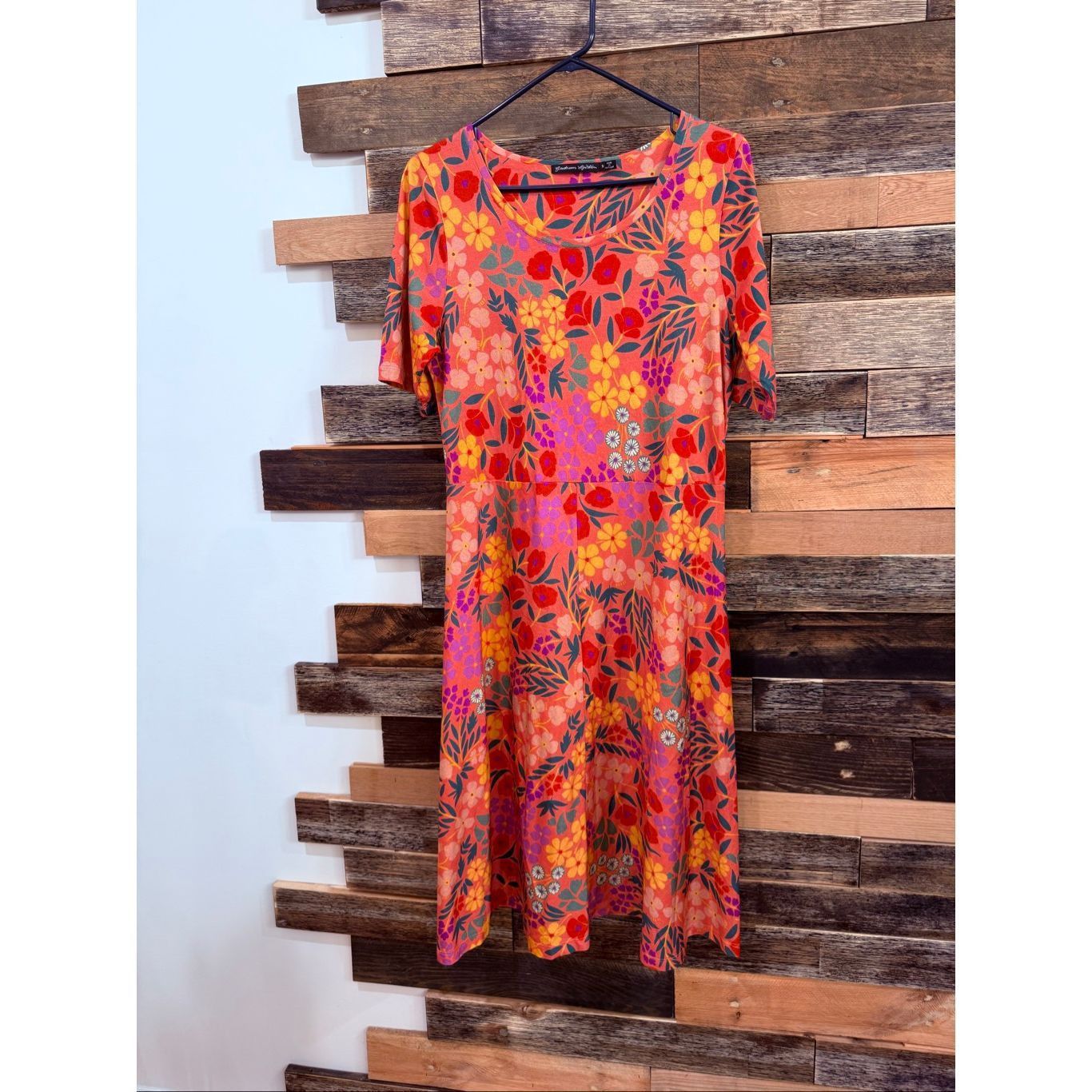 Guru Gudrun Sjoden midi floral soft dress size Small Size S / US 4 / IT 40 - 1 Thumbnail