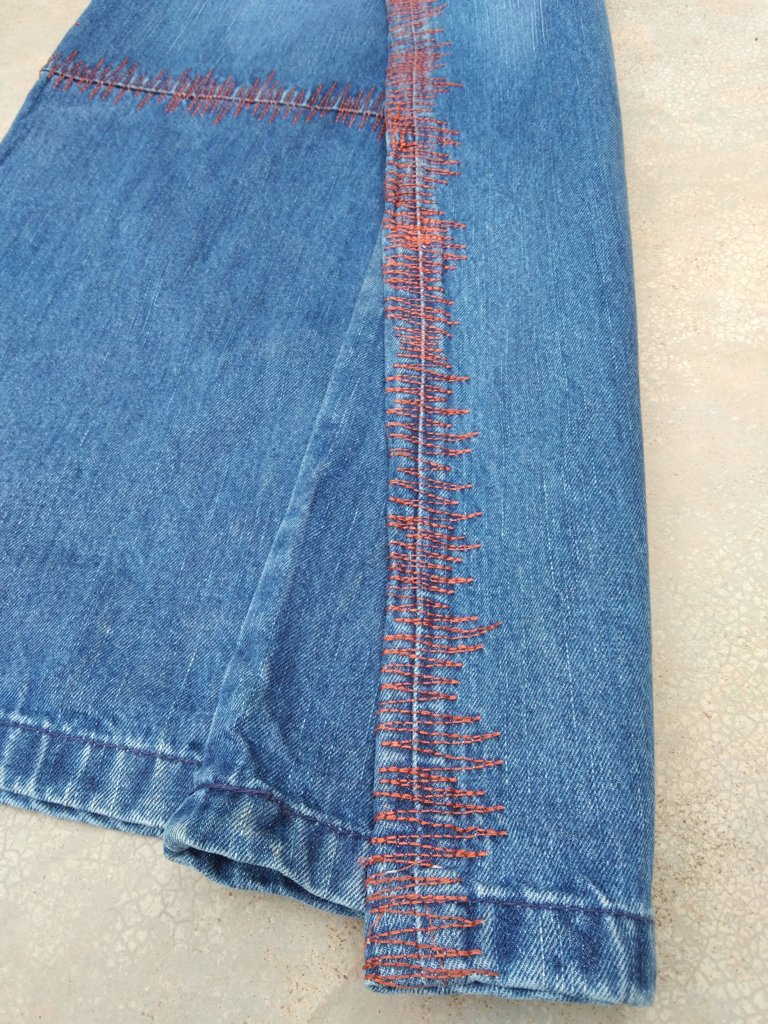 Vintage Vintage Brud Baggy Jnco Jeans Style 36x33 Size US 36 / EU 52 - 3 Thumbnail