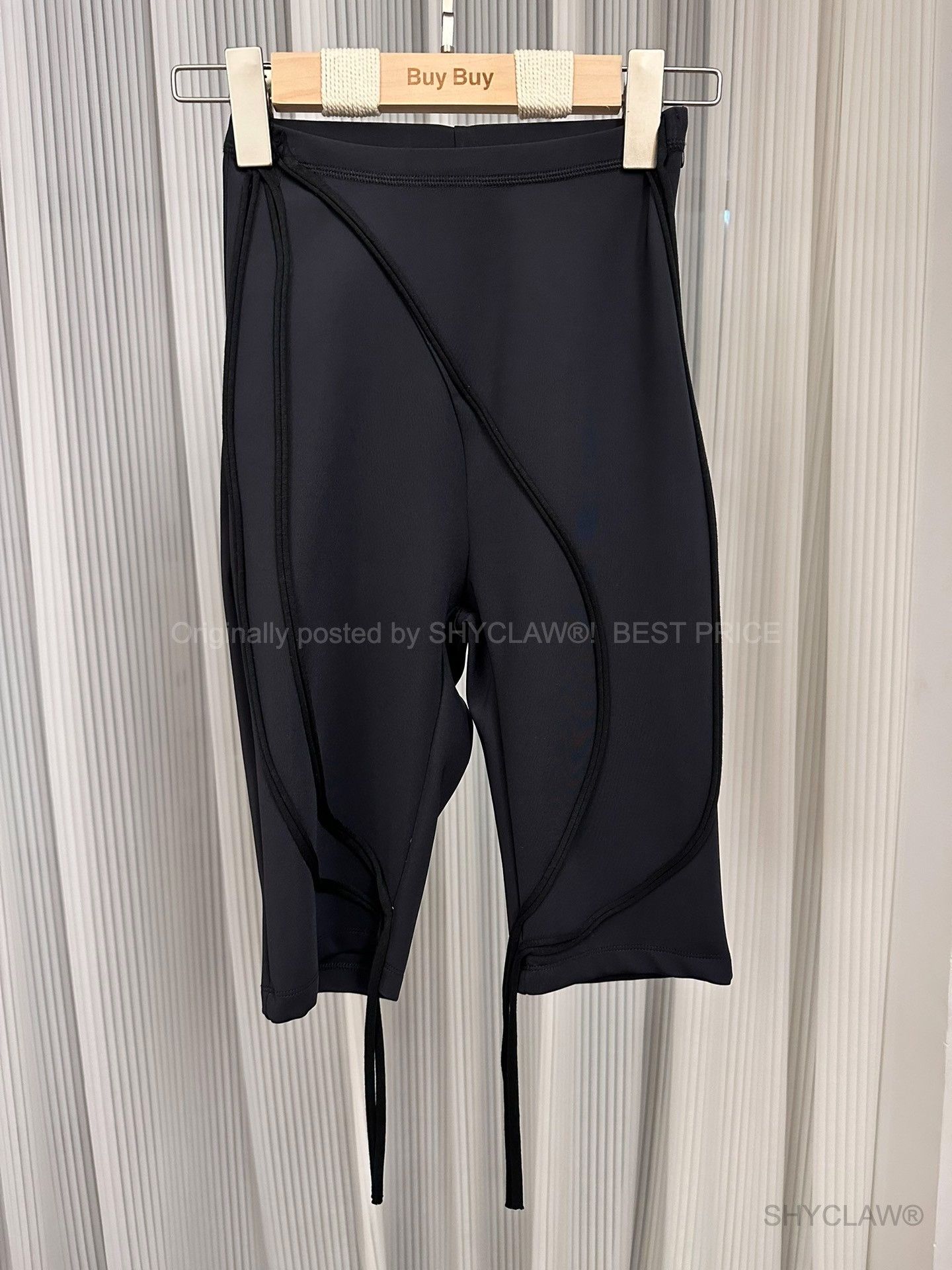 Ottolinger Casual Biker Shorts Designer Bfajxn479 in Black, Men's (Size 28) — image 5 of 6