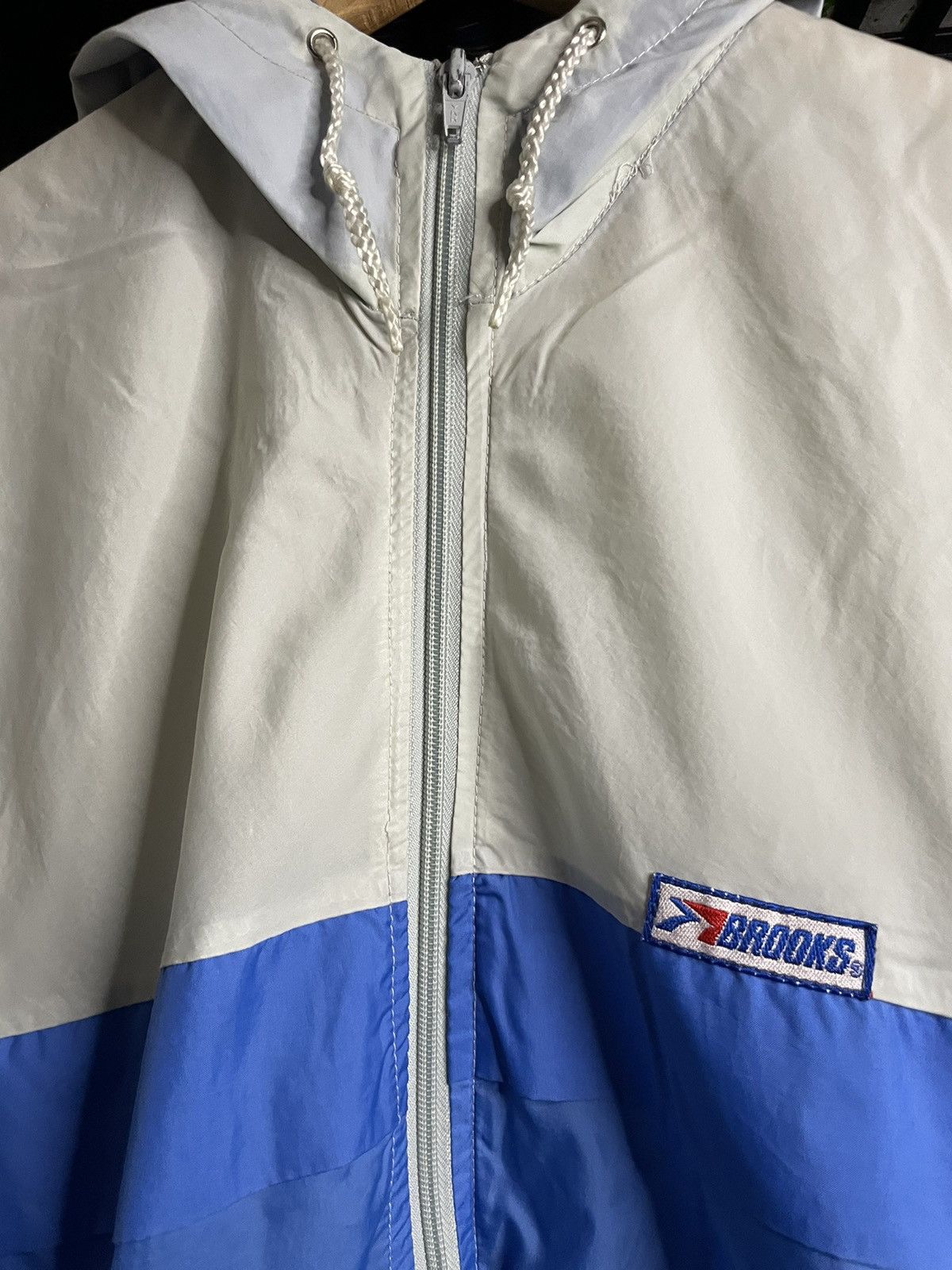 Brooks × Vintage Vintage 90s Brooks windbreaker. Size US L / EU 52-54 / 3 - 3 Thumbnail