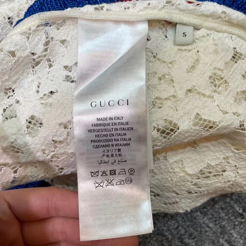 Gucci Gucci Embroidered hollow sweatshirt 2505-Nextarrow Size S / US 4 / IT 40 - 7 Thumbnail