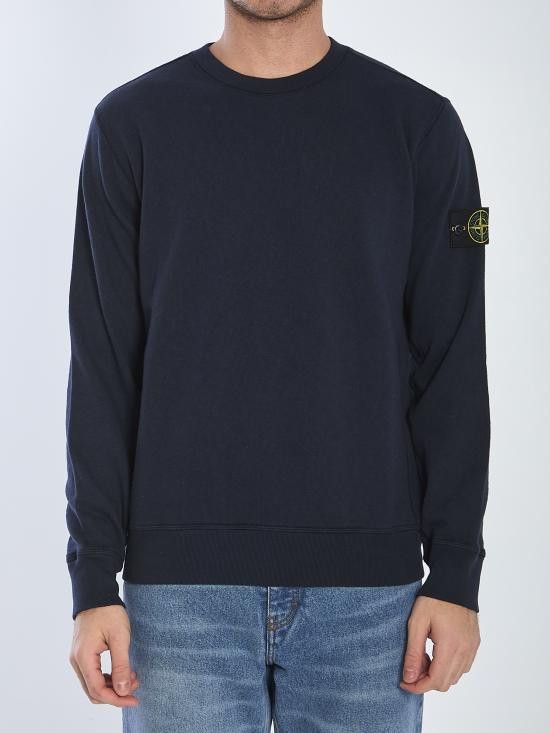 Stone Island STONE ISLAND Men Sweater K1S156100020 BLUE Size US L / EU 52-54 / 3 - 1 Thumbnail