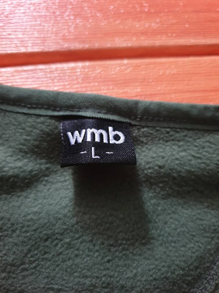 Japanese Brand WMB Green Colour snap button fleece Sweater Size US M / EU 48-50 / 2 - 2 Thumbnail