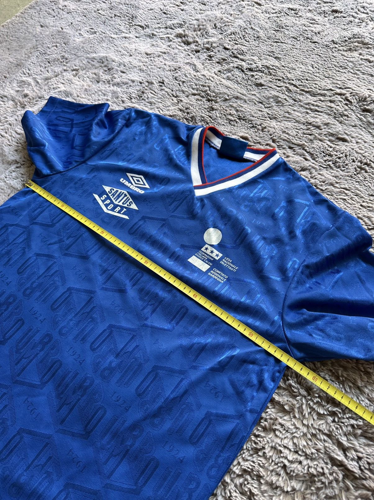 Umbro Umbro Santus 16 federazia ataliana football bleu Tee L Size US L / EU 52-54 / 3 - 15 Thumbnail