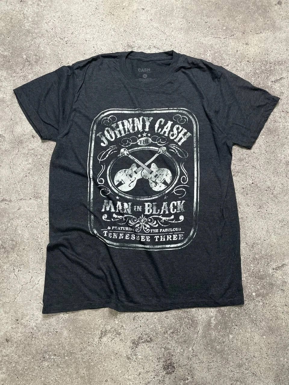 Band Tees Vintage Johnny Cash Man Tennessee Three T-Shirt Size XL Size US XL / EU 56 / 4 - 1 Thumbnail